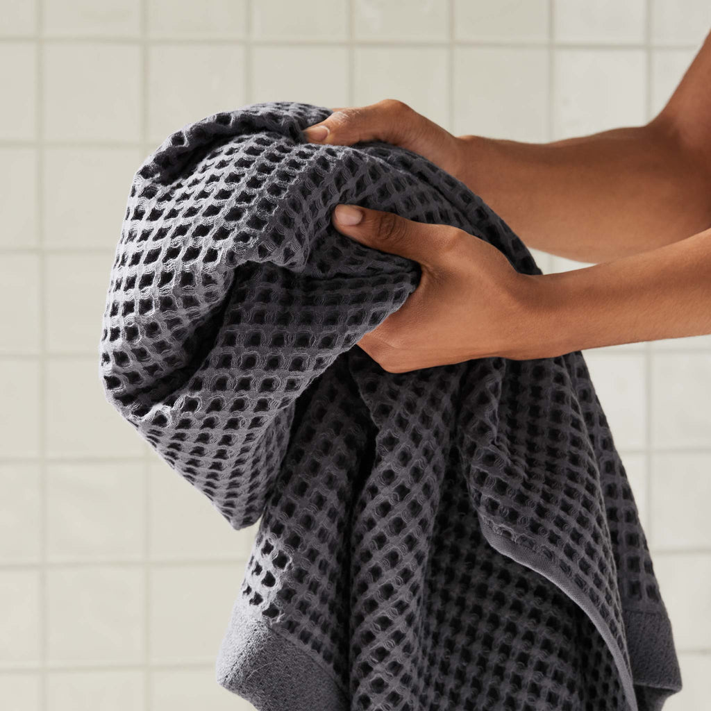 Dreamweave Waffle Bath Towels Set of 2 V4