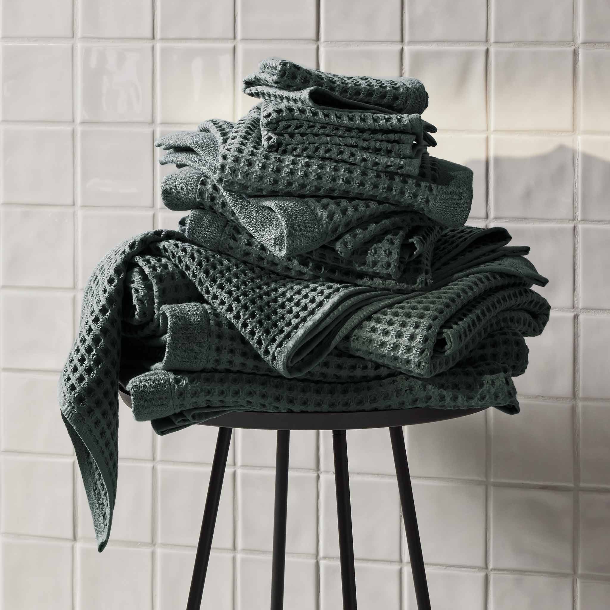 Dreamweave Waffle Bath Towels Set of 2 V4