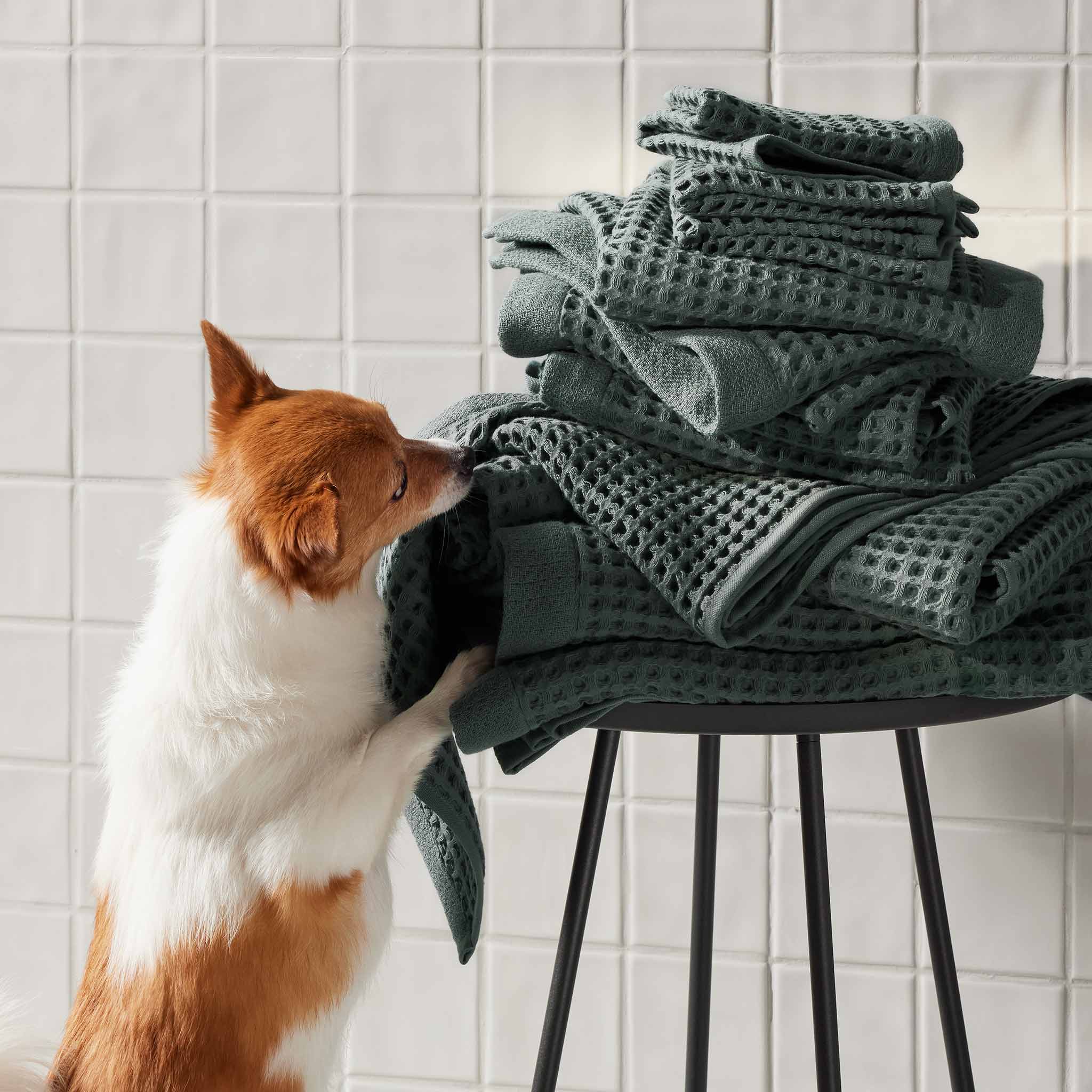 Dreamweave Waffle Bath Towels Set of 2 V4