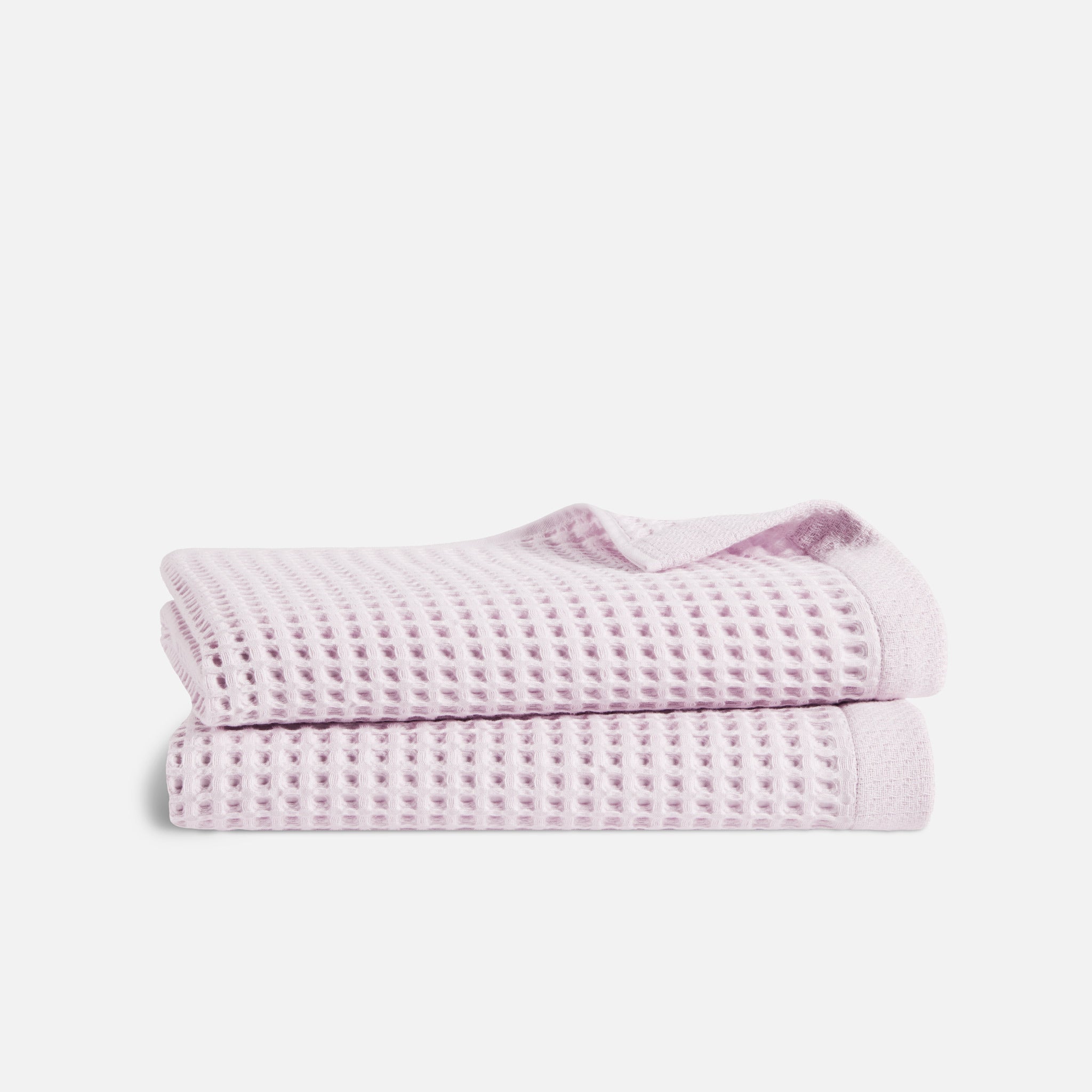 Dreamweave Waffle Bath Towels Set of 2 V4