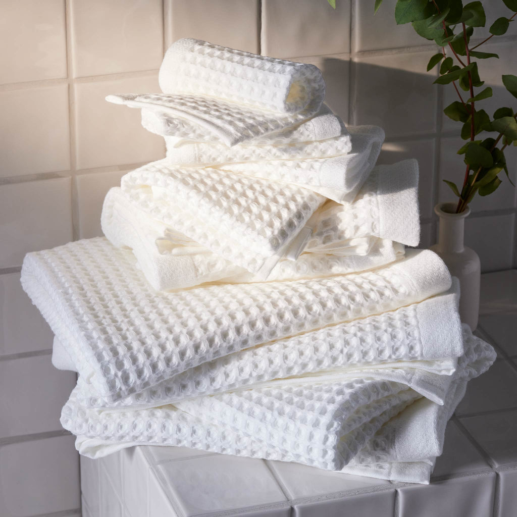 Dreamweave Waffle Bath Towels Set of 2 V4