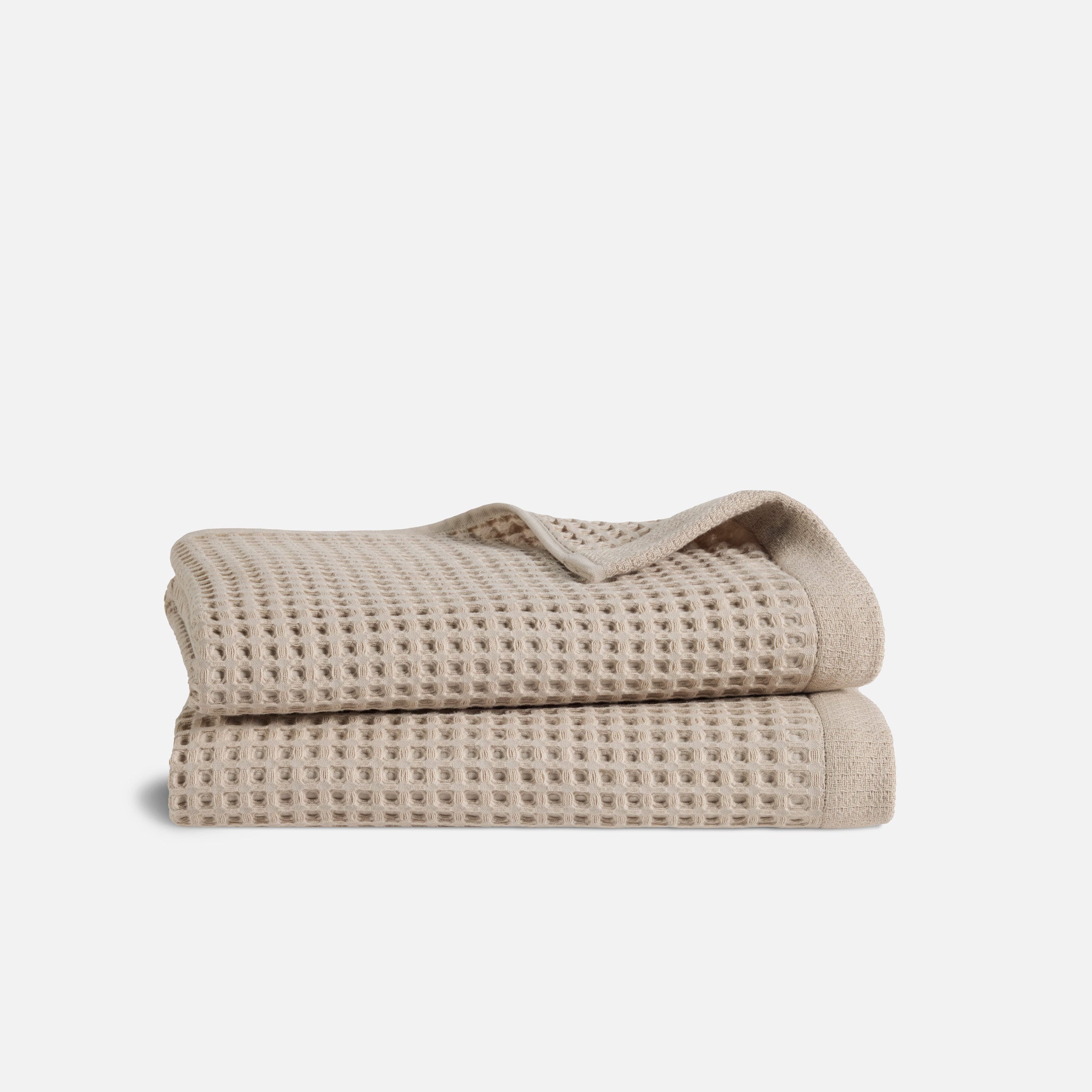 Dreamweave Waffle Bath Towels Set of 2 V4