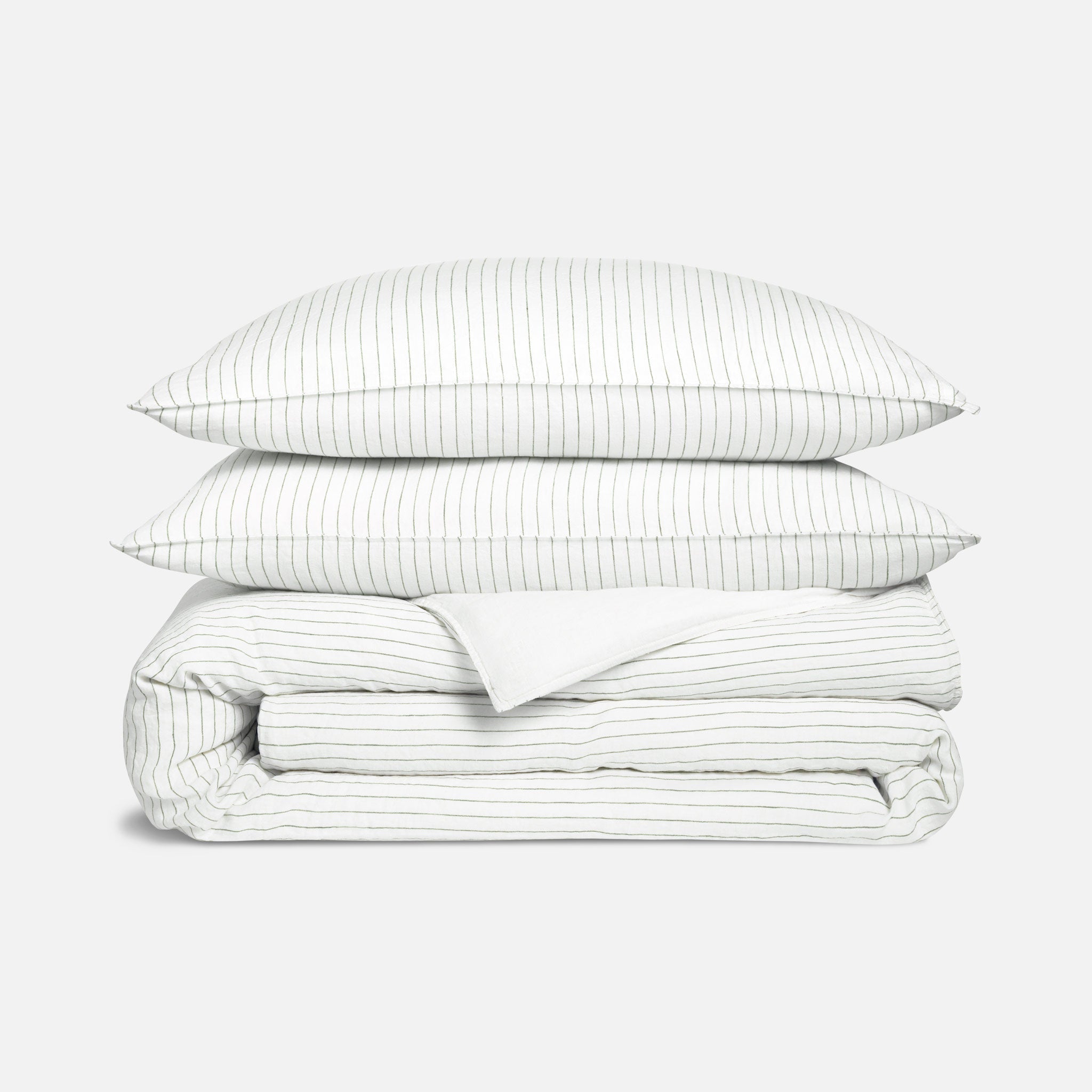 Washed European Linen Duvet Set Q0