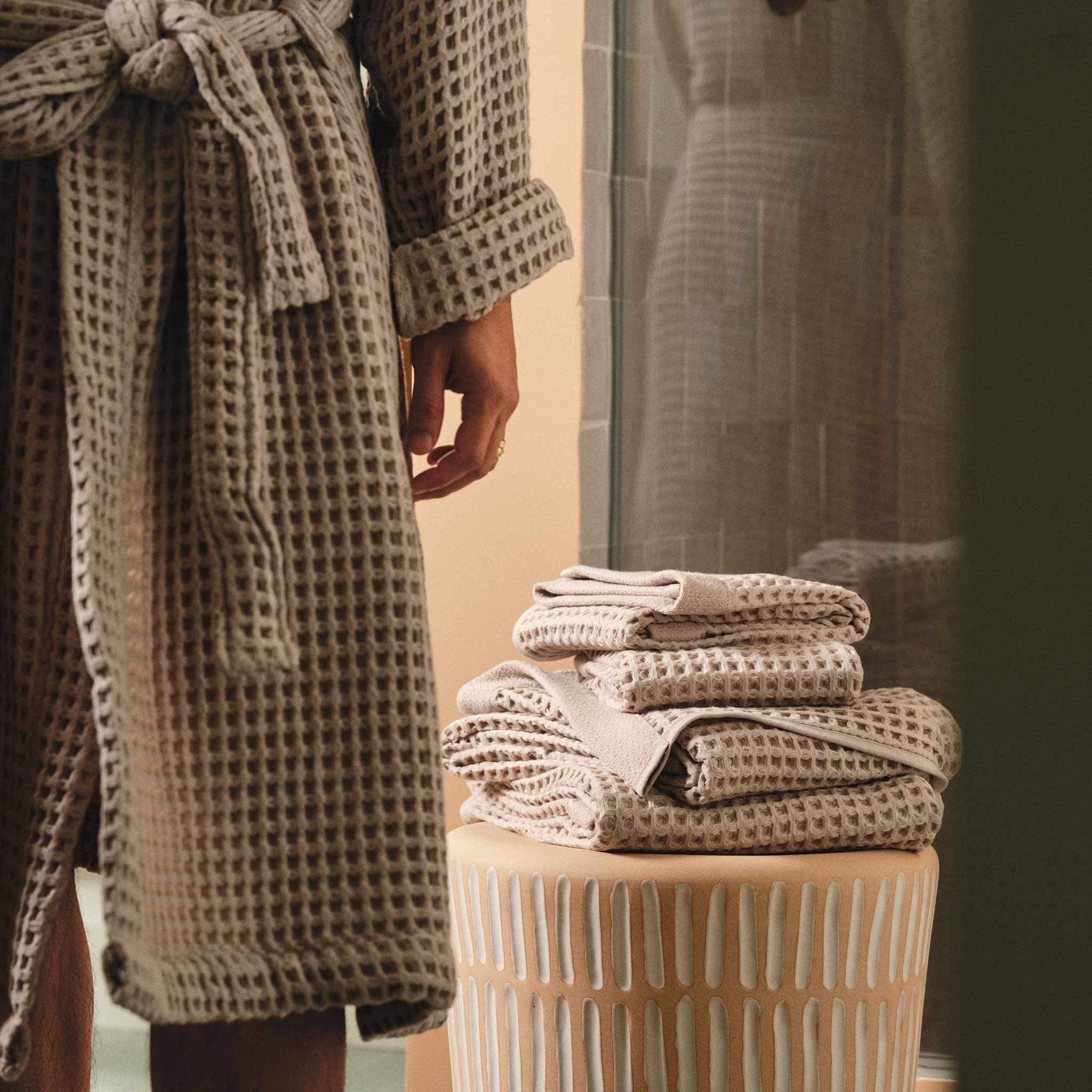 Dreamweave Waffle Robe C3