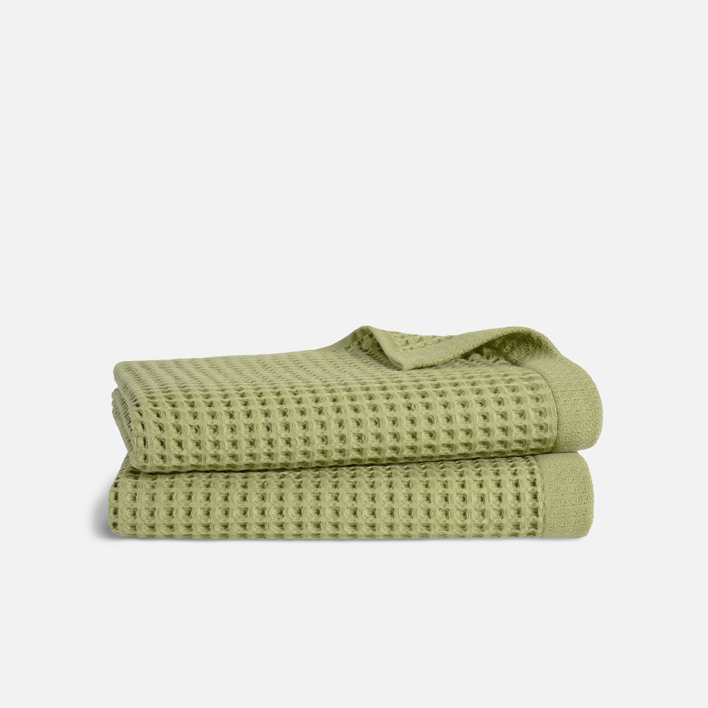 Dreamweave Waffle Bath Towels Set of 2 V4