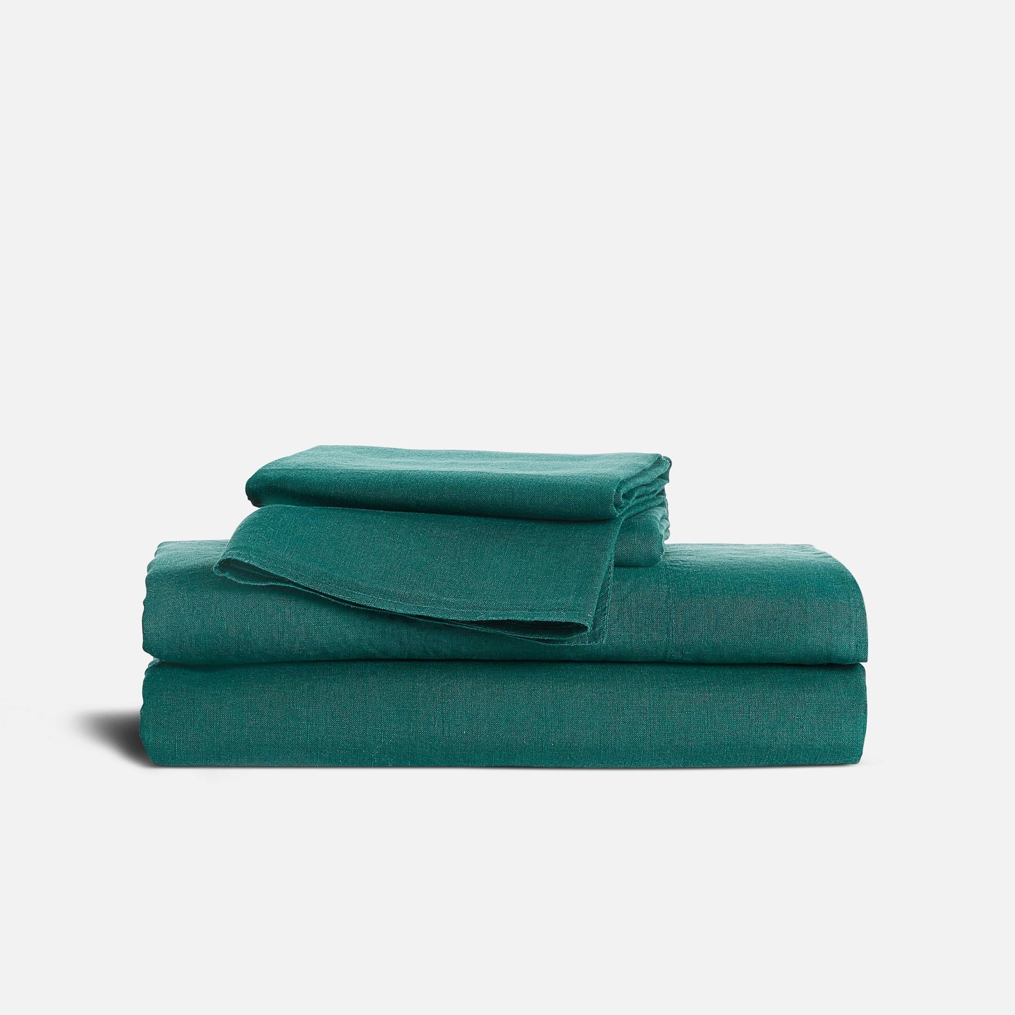 Washed European Linen Core Sheet Set P4