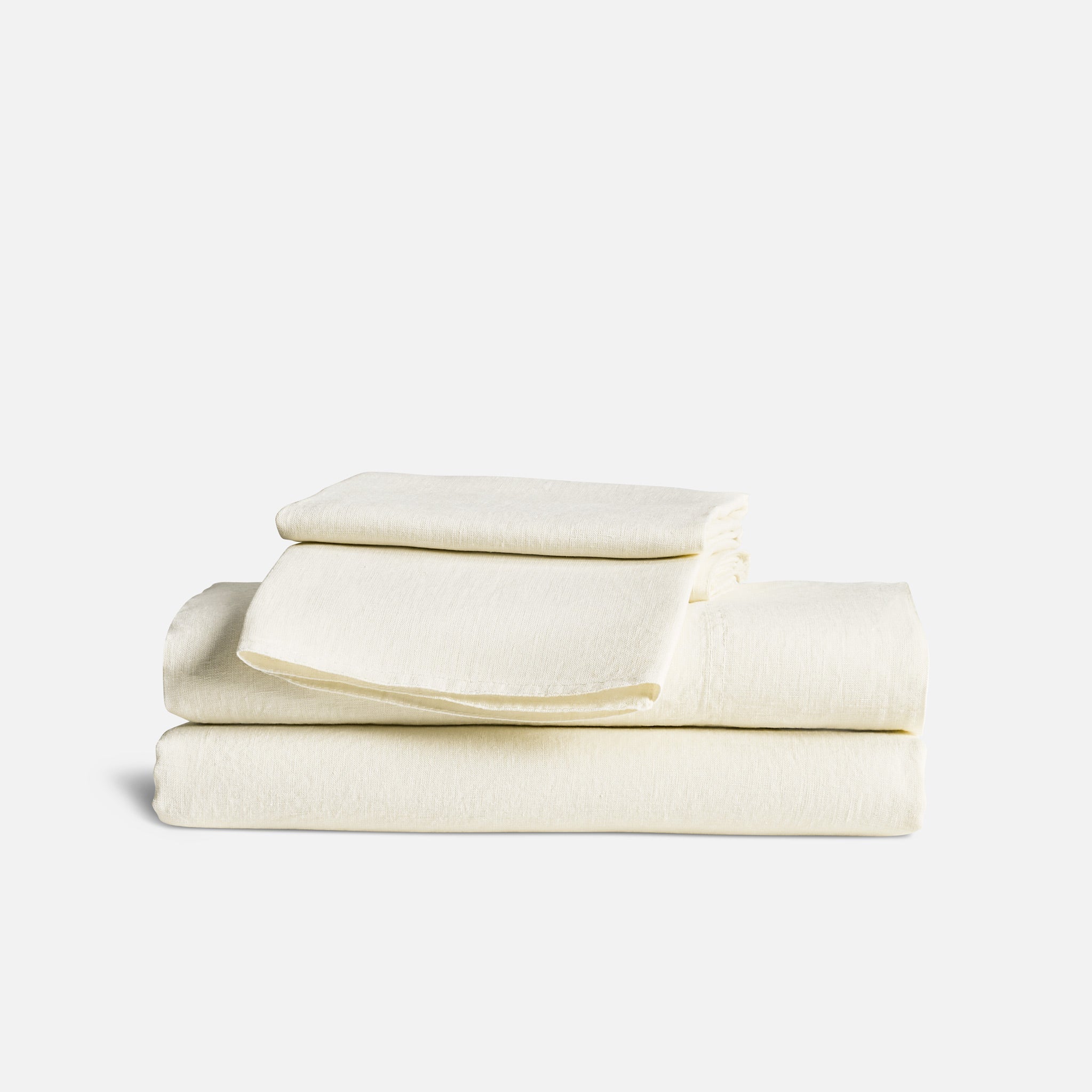 Washed European Linen Core Sheet Set P4