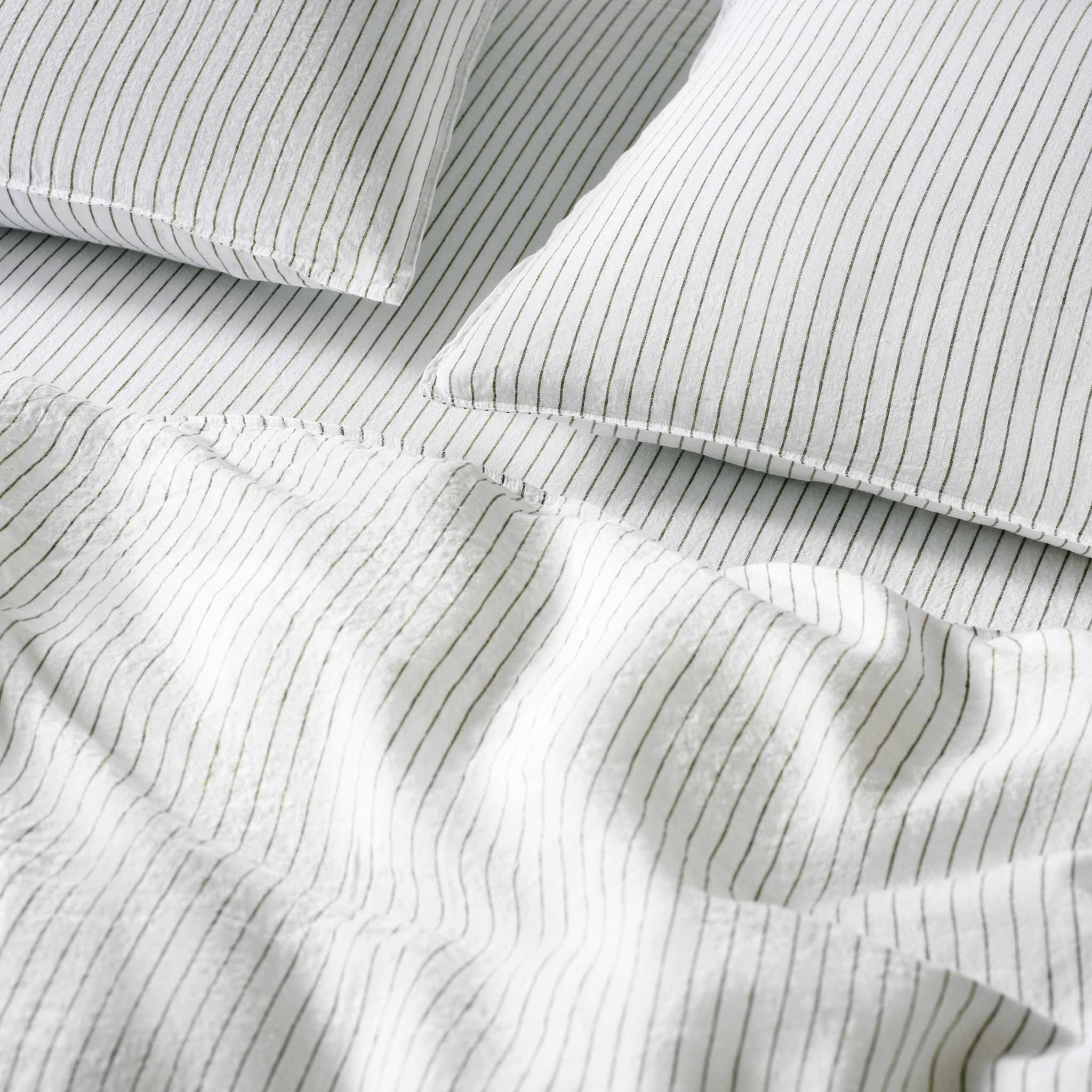 Washed European Linen Core Sheet Set P4