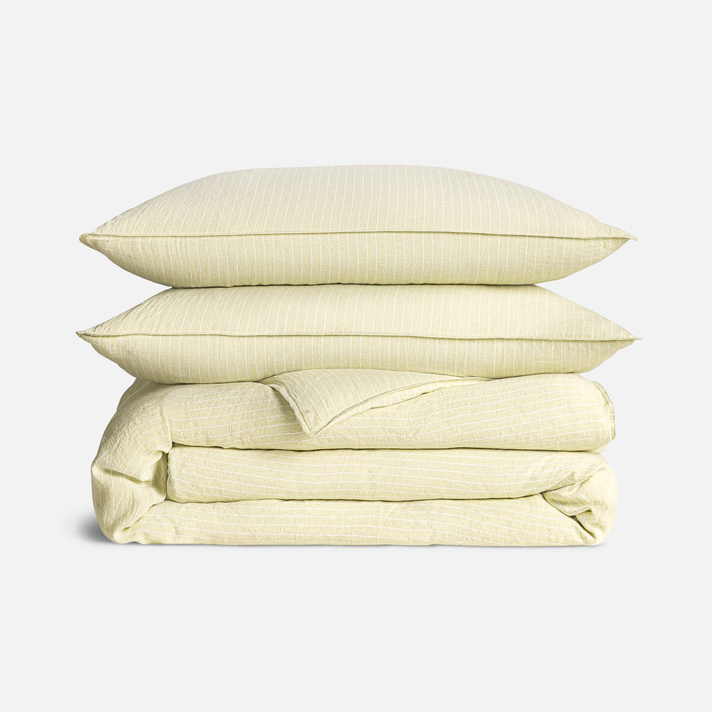 Washed European Linen Duvet Set Q0
