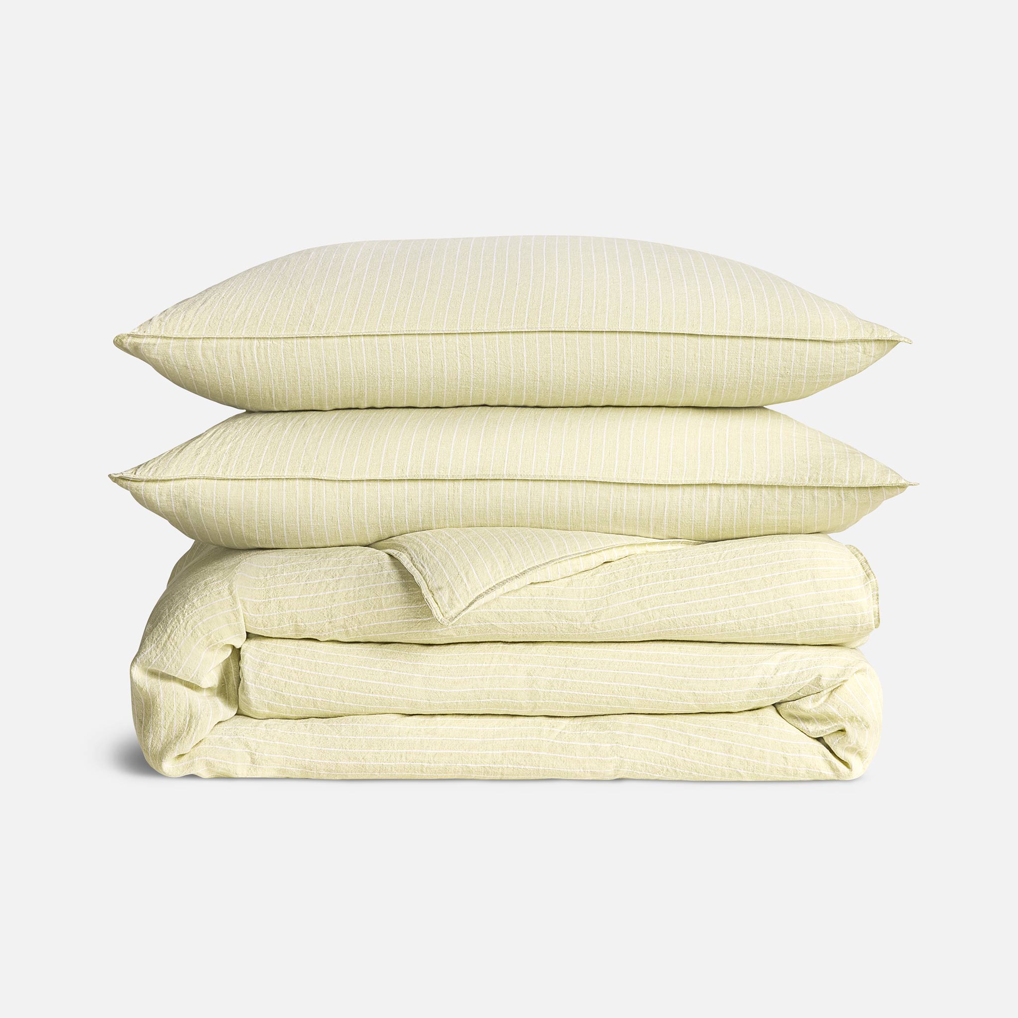 Washed European Linen Duvet Set Q0