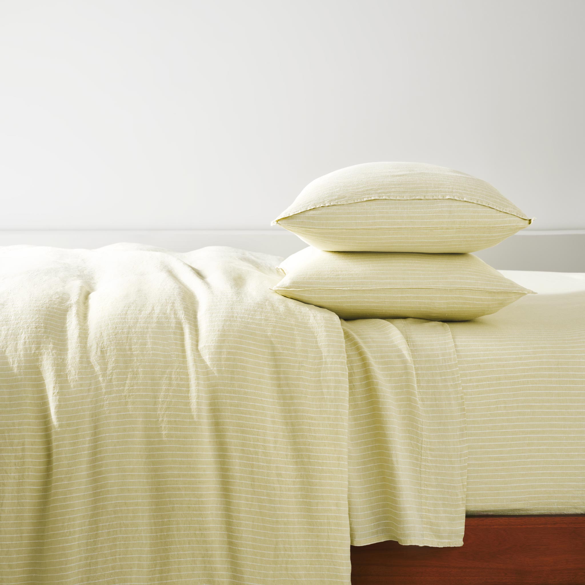 Washed European Linen Core Sheet Set P4