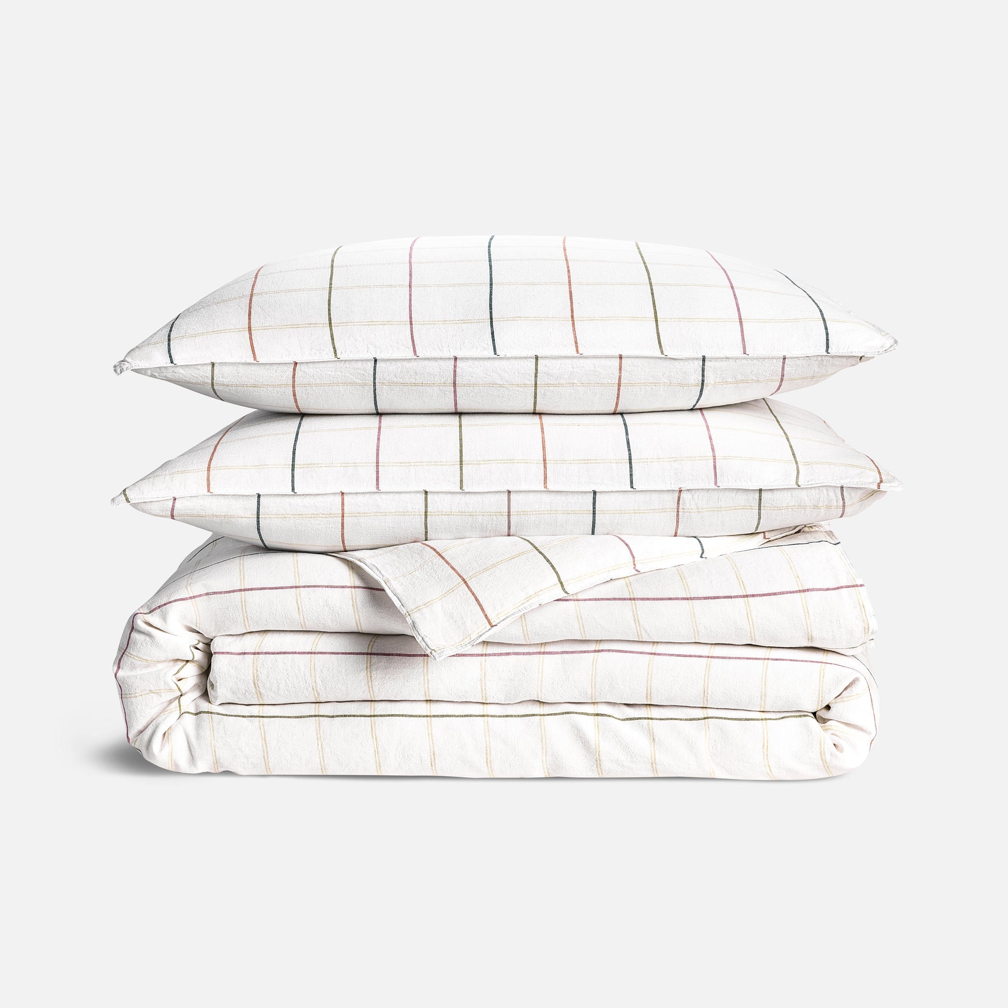 Washed European Linen Duvet Set Q0