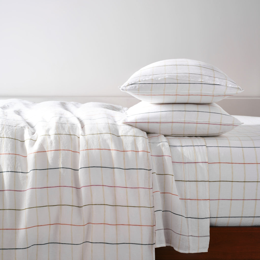 Washed European Linen Duvet Set Q0