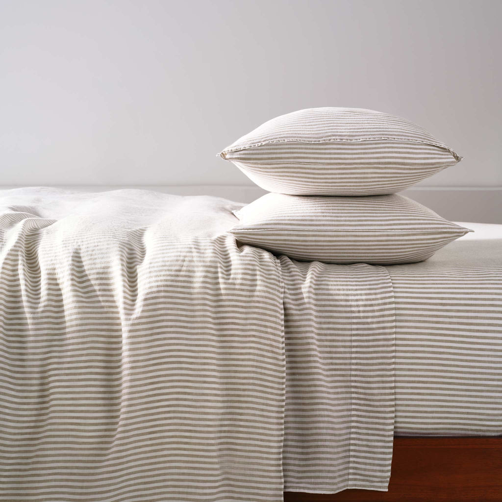 Washed European Linen Duvet Set Q0