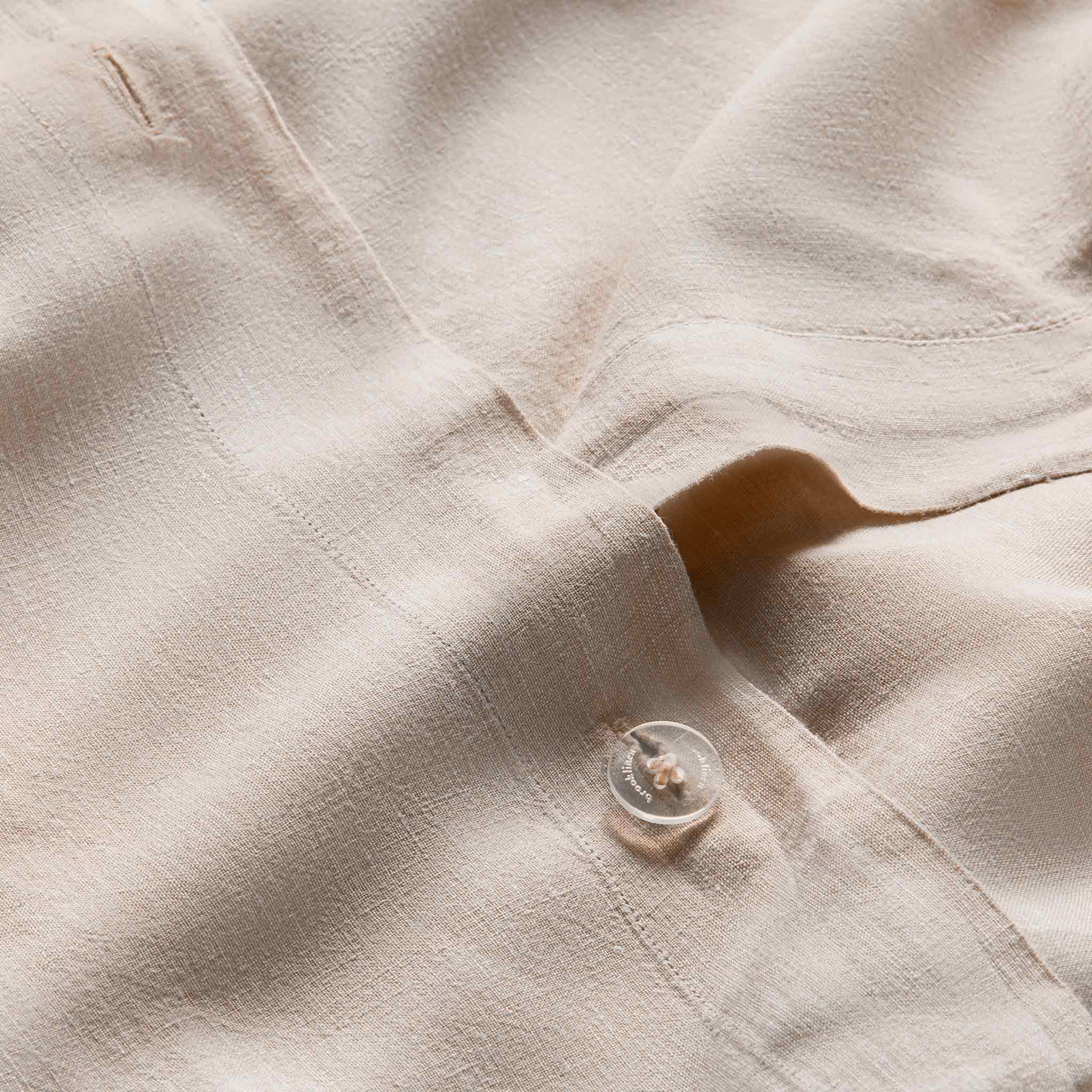Washed European Linen Duvet Set Q0