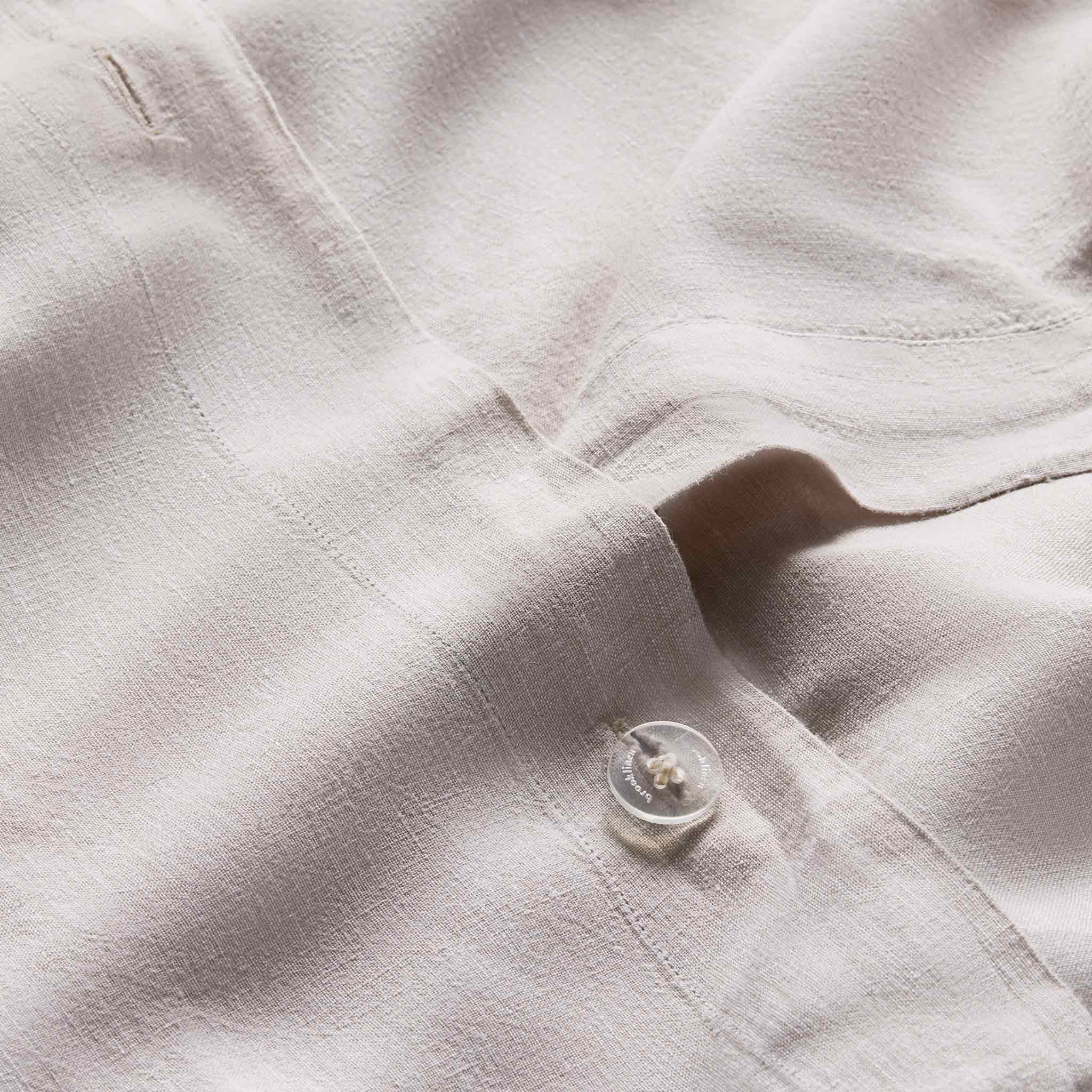 Washed European Linen Duvet Set Q0