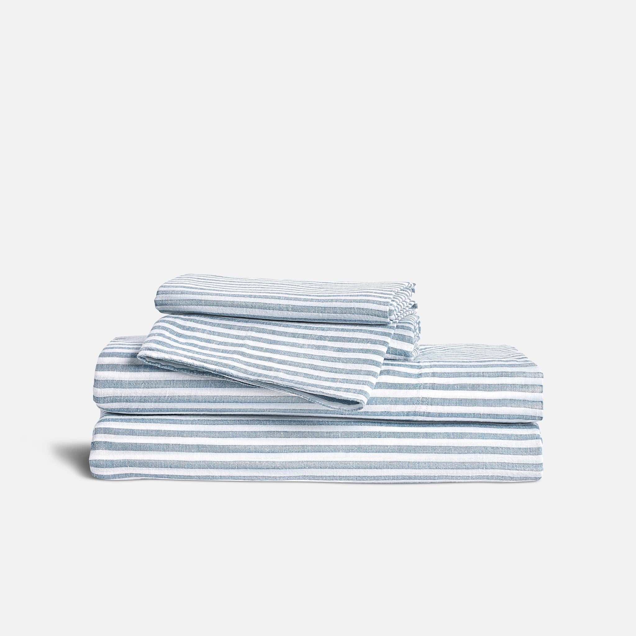 Washed European Linen Core Sheet Set P4