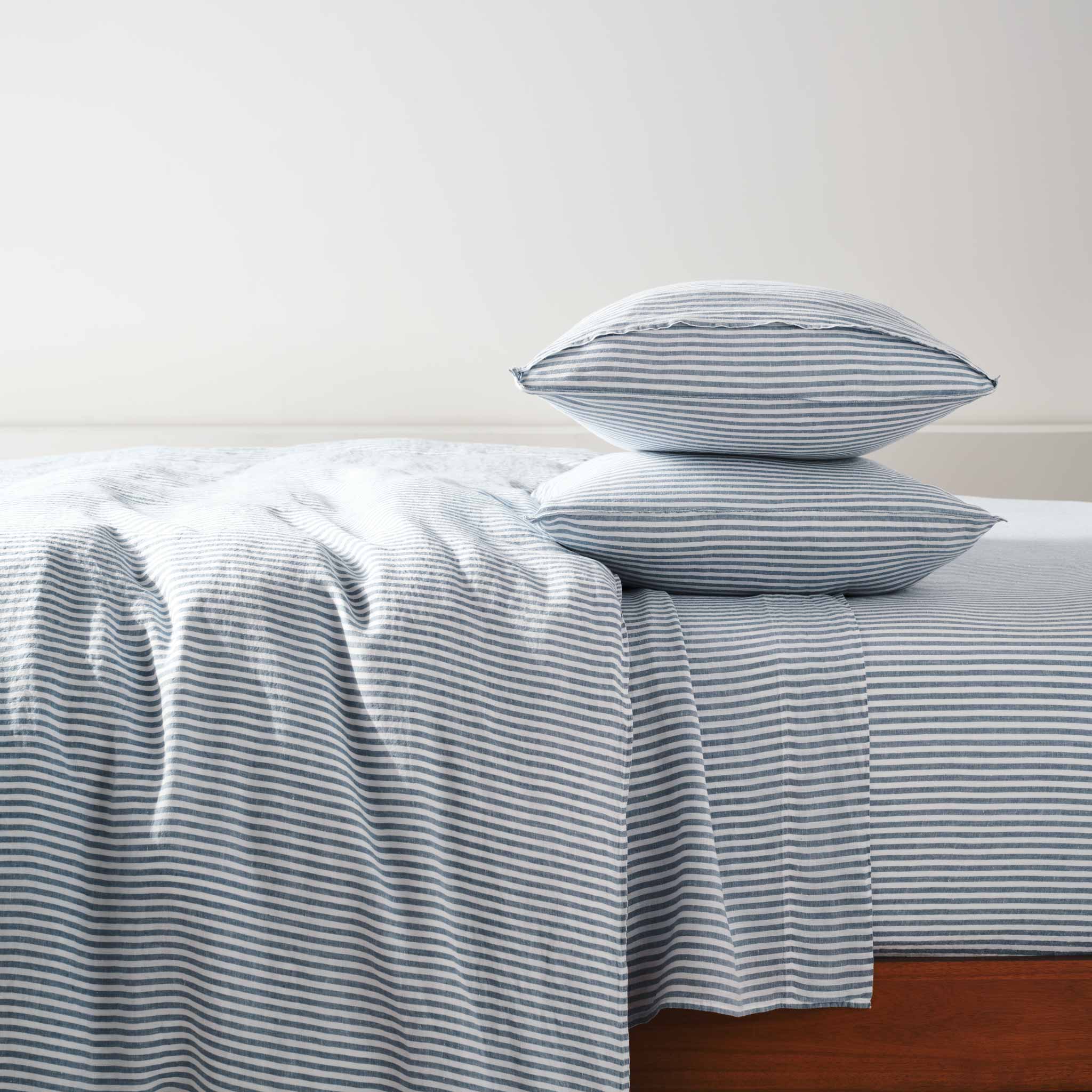 Washed European Linen Core Sheet Set P4