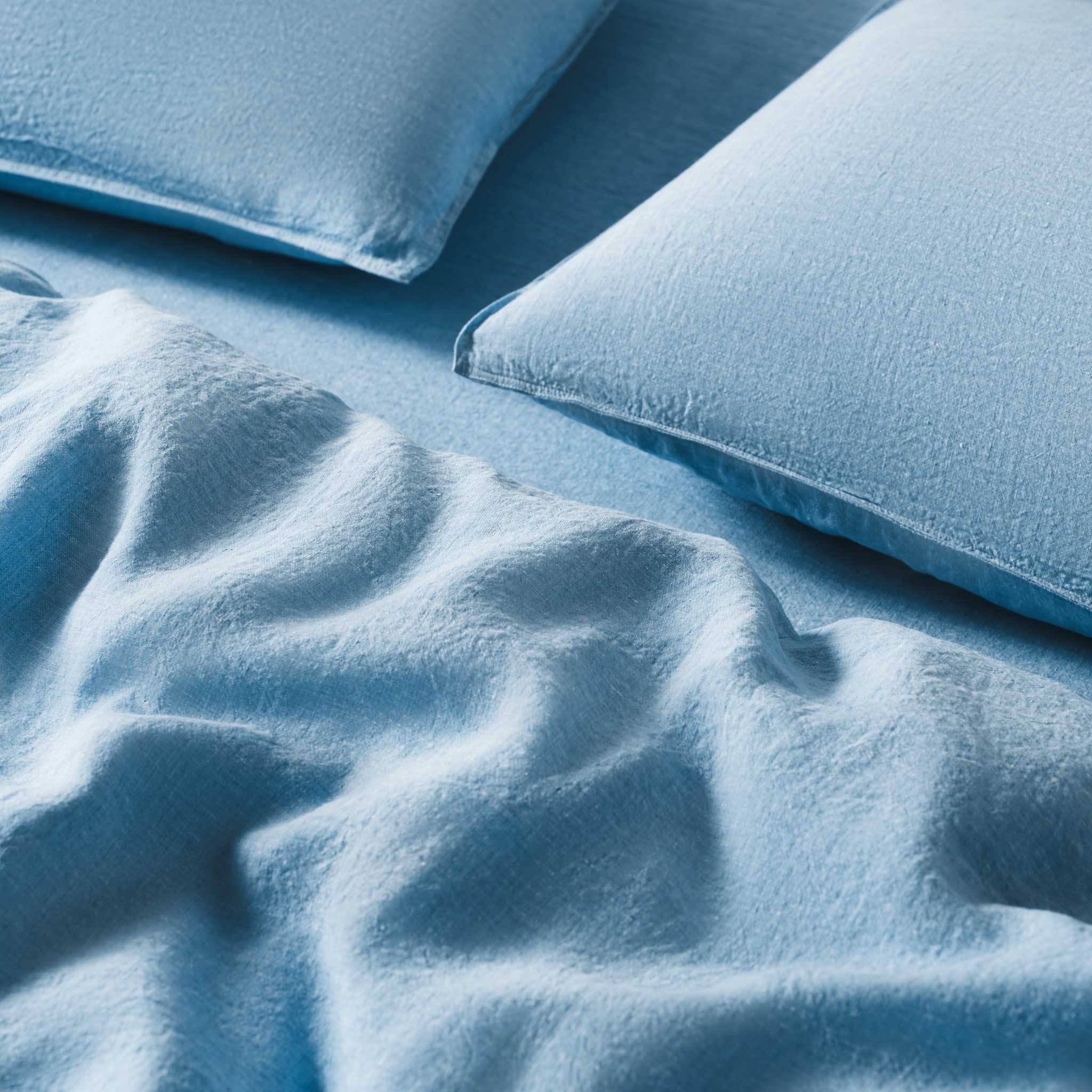 Washed European Linen Core Sheet Set P4