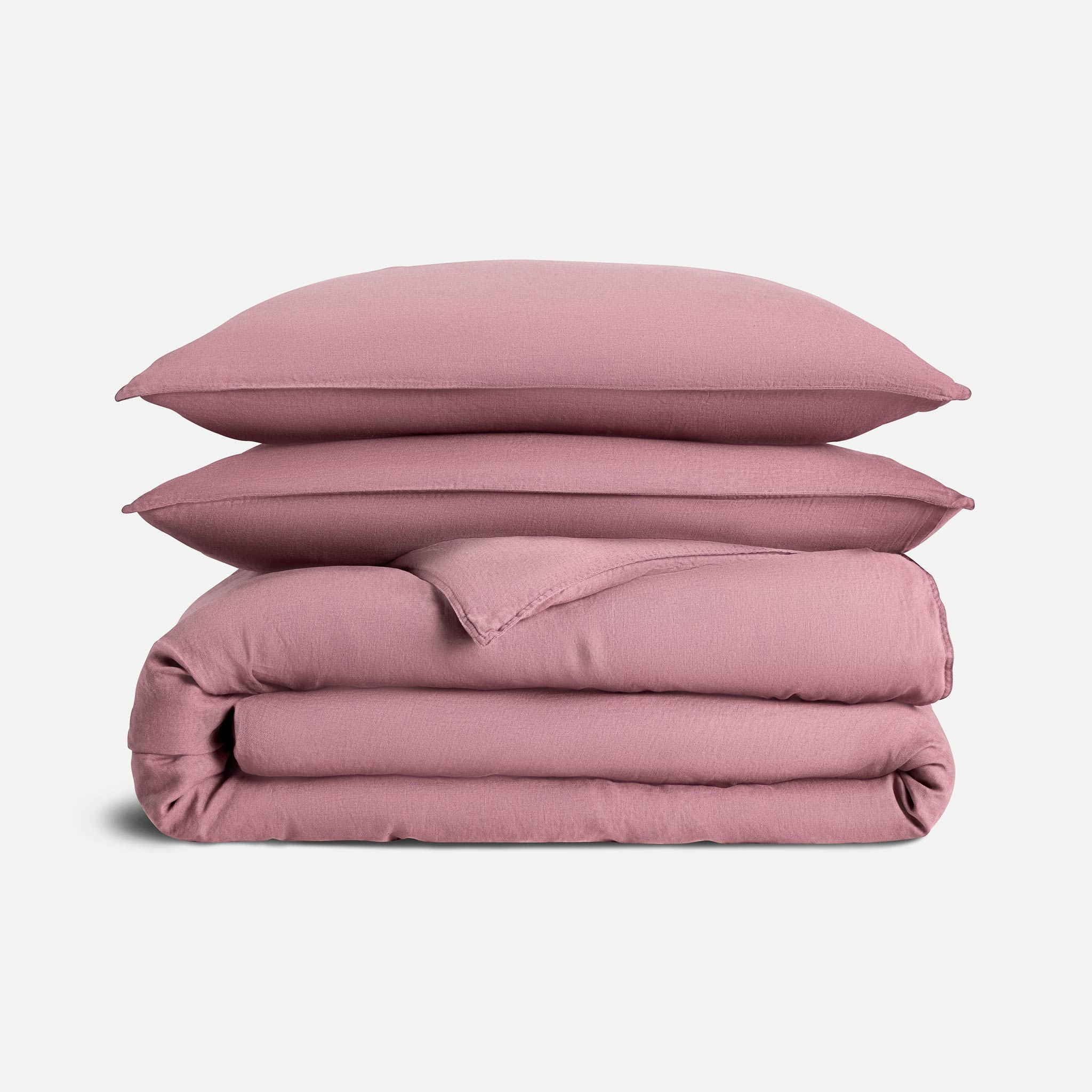Washed European Linen Duvet Set Q0