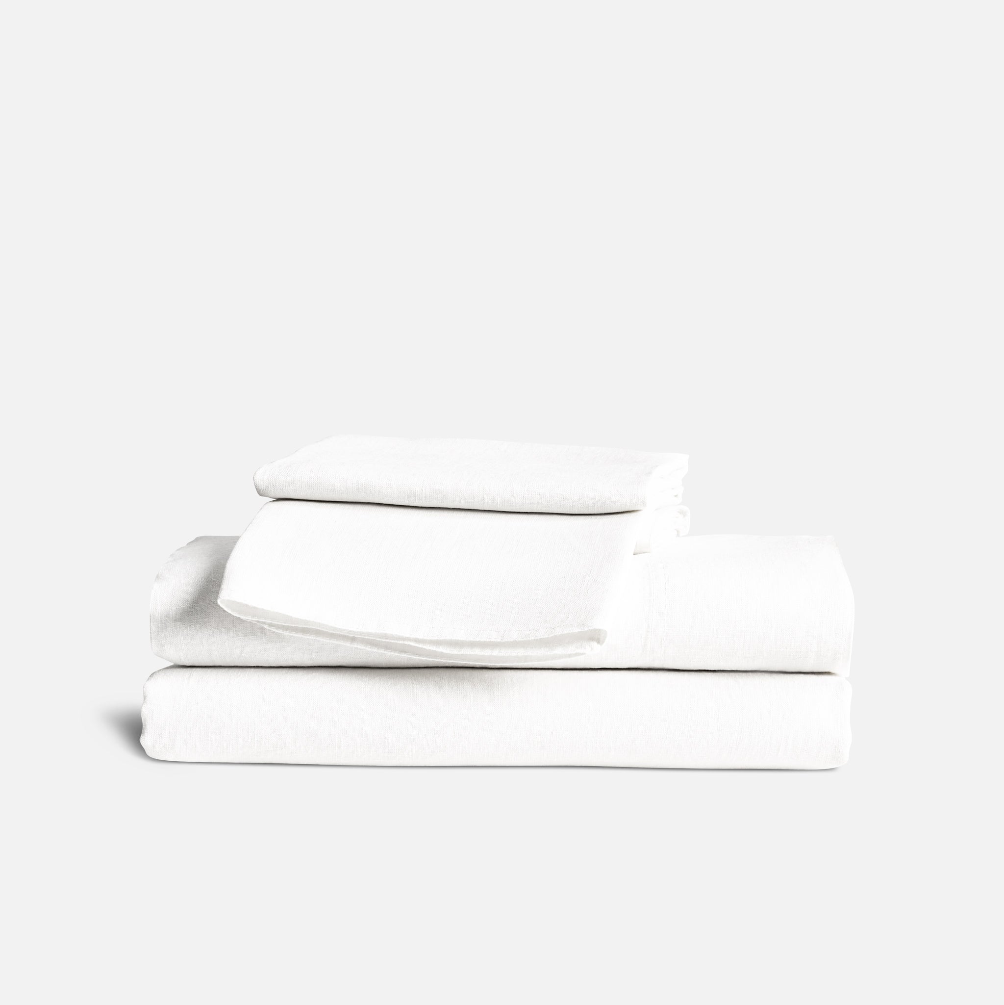 Washed European Linen Core Sheet Set P4