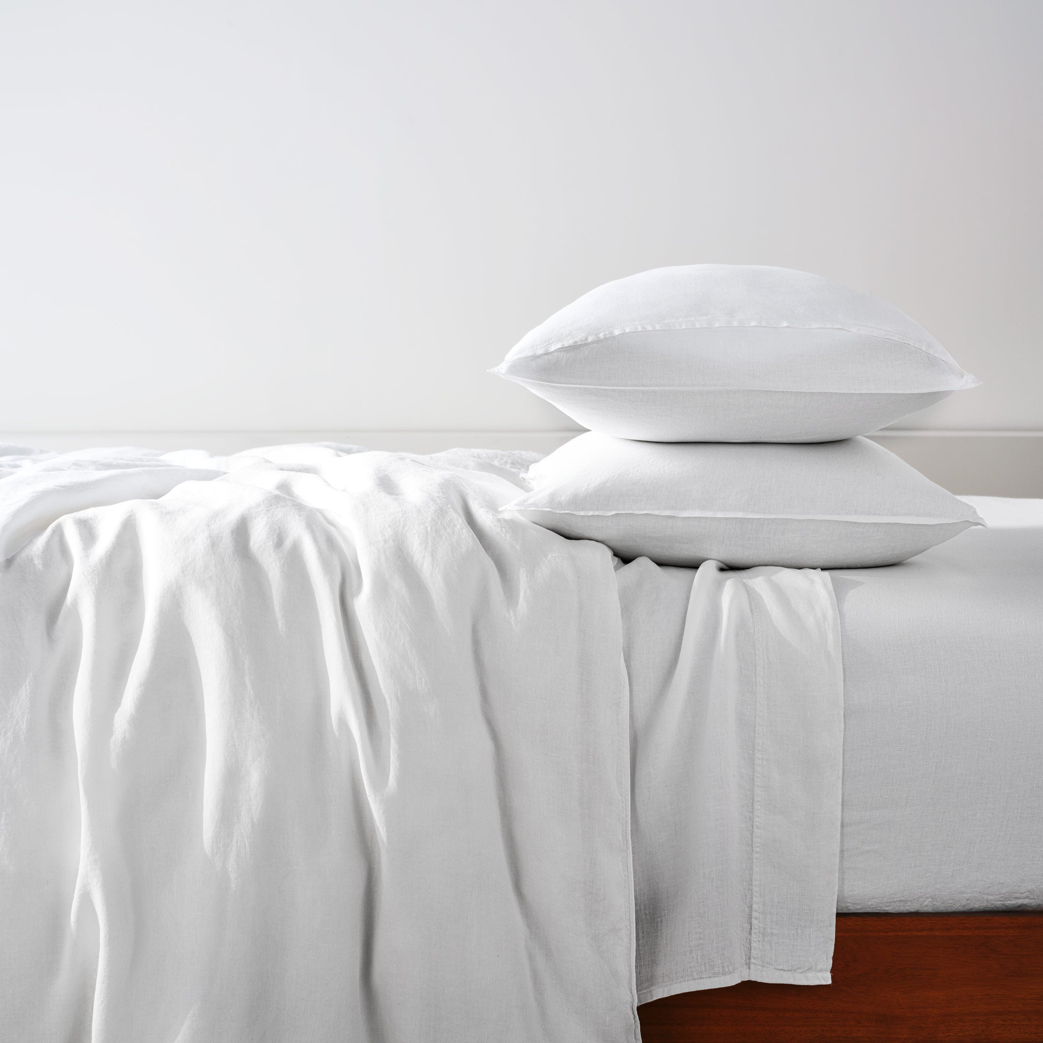 Washed European Linen Duvet Set Q0