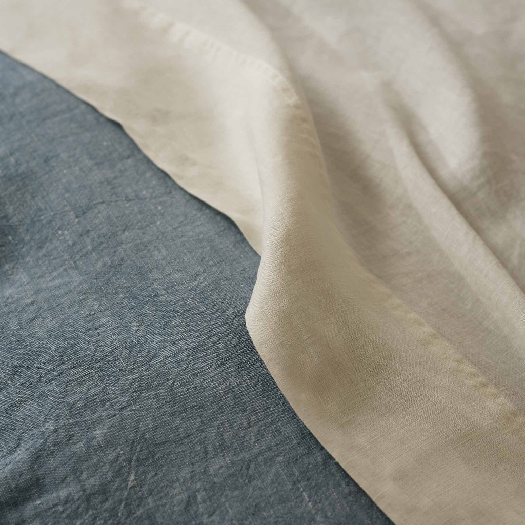 Washed European Linen Core Sheet Set P4