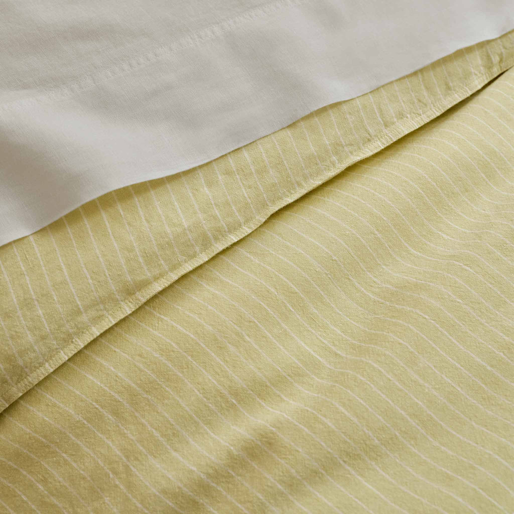 Washed European Linen Duvet Set Q0