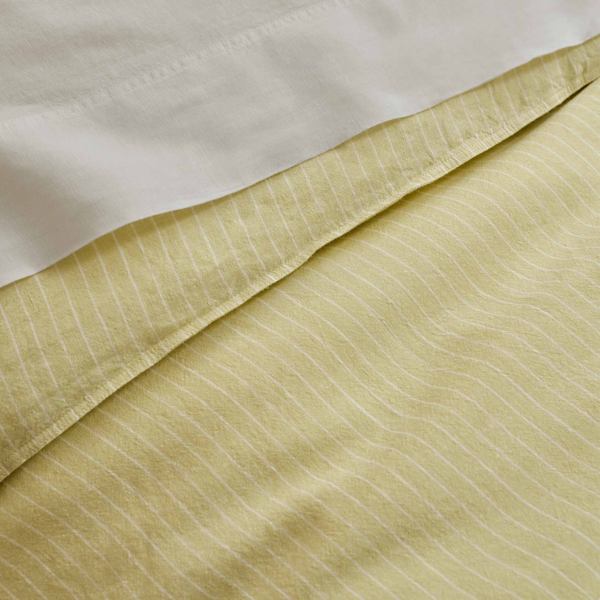 Washed European Linen Duvet Set Q0