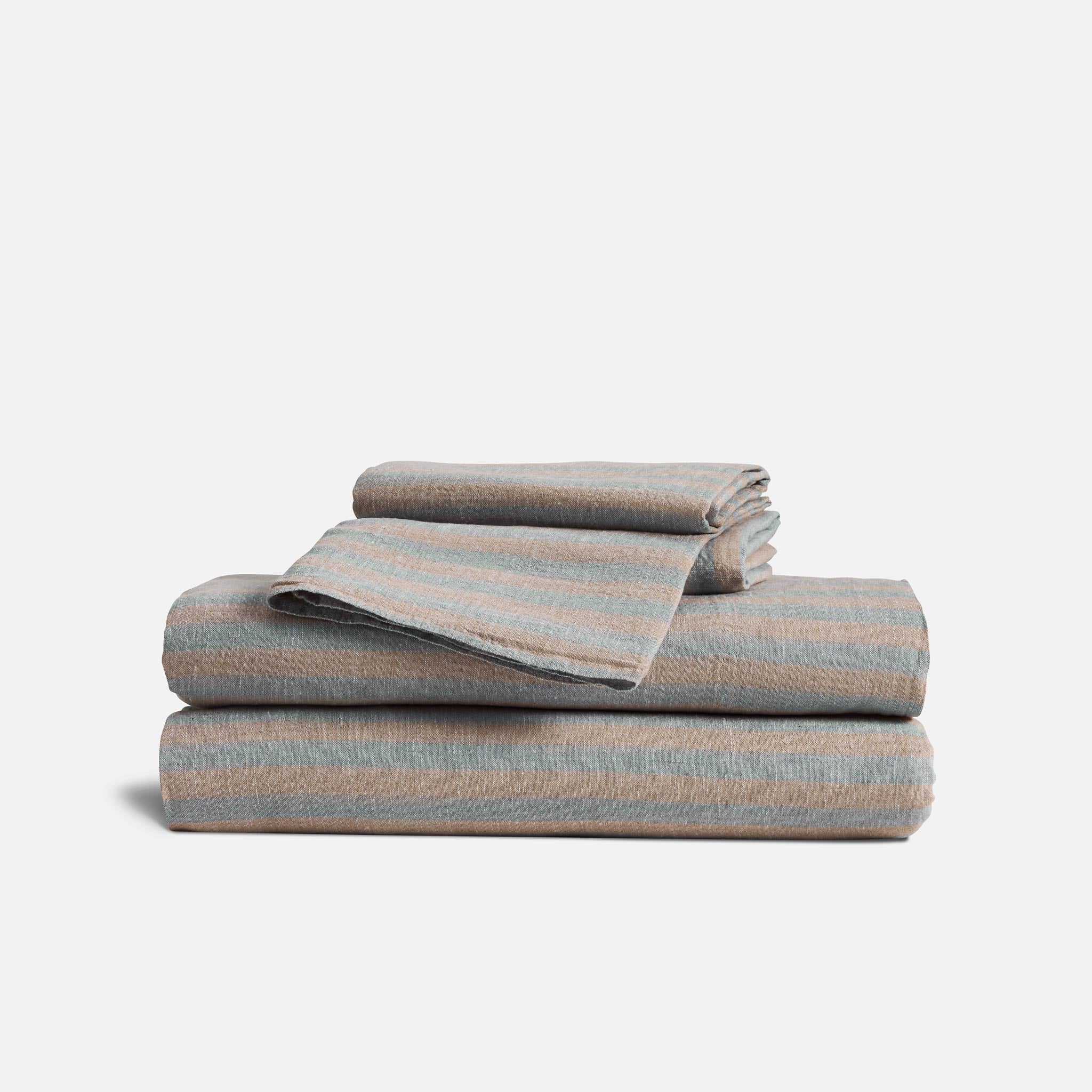 Washed European Linen Core Sheet Set P4