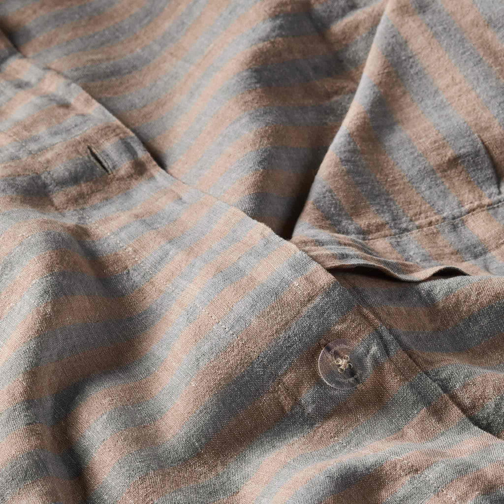Washed European Linen Duvet Set Q0