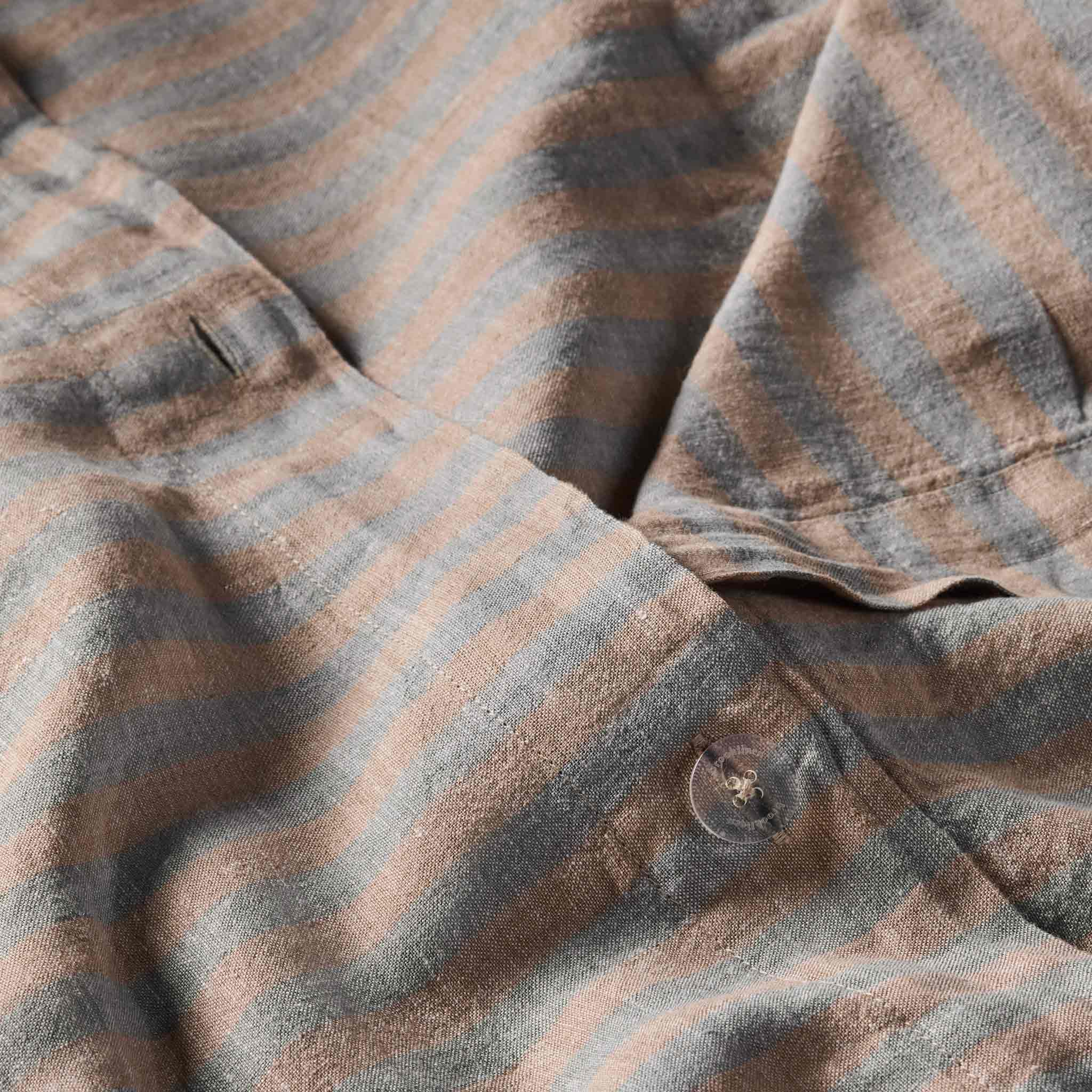 Washed European Linen Duvet Set Q0