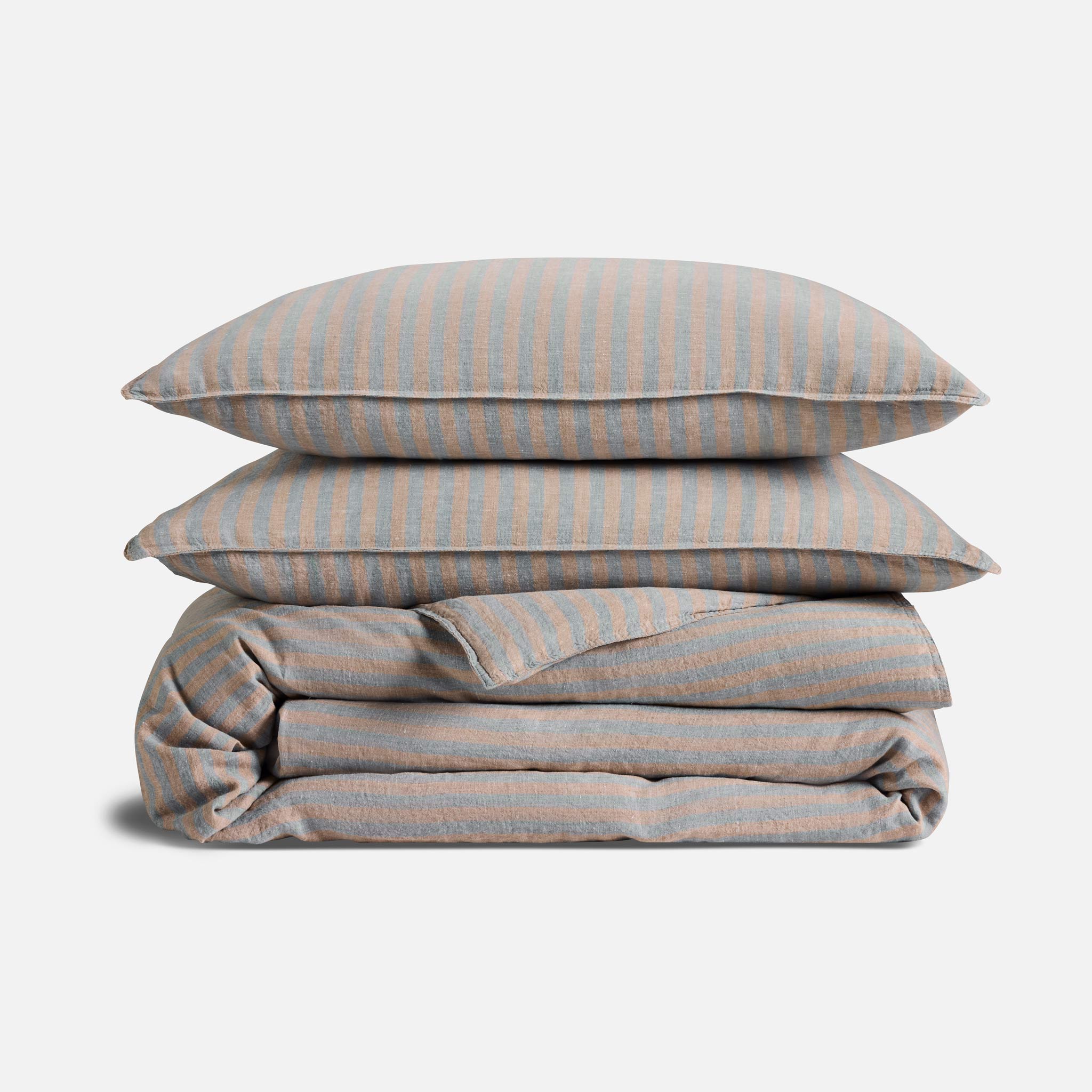 Washed European Linen Duvet Set Q0