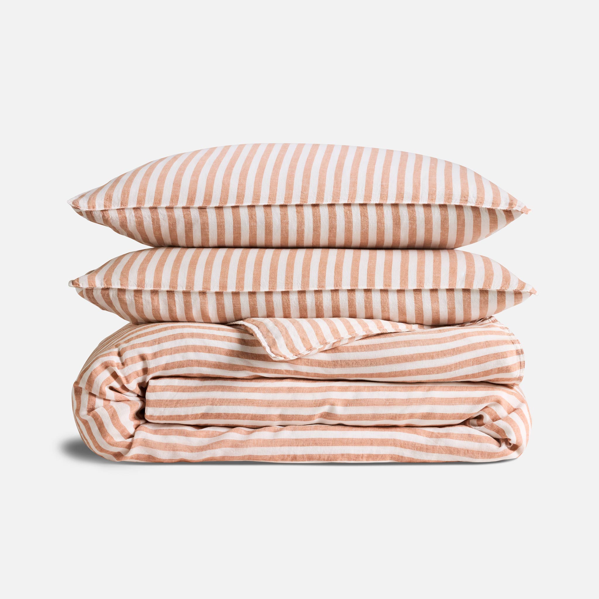 Washed European Linen Duvet Set Q0