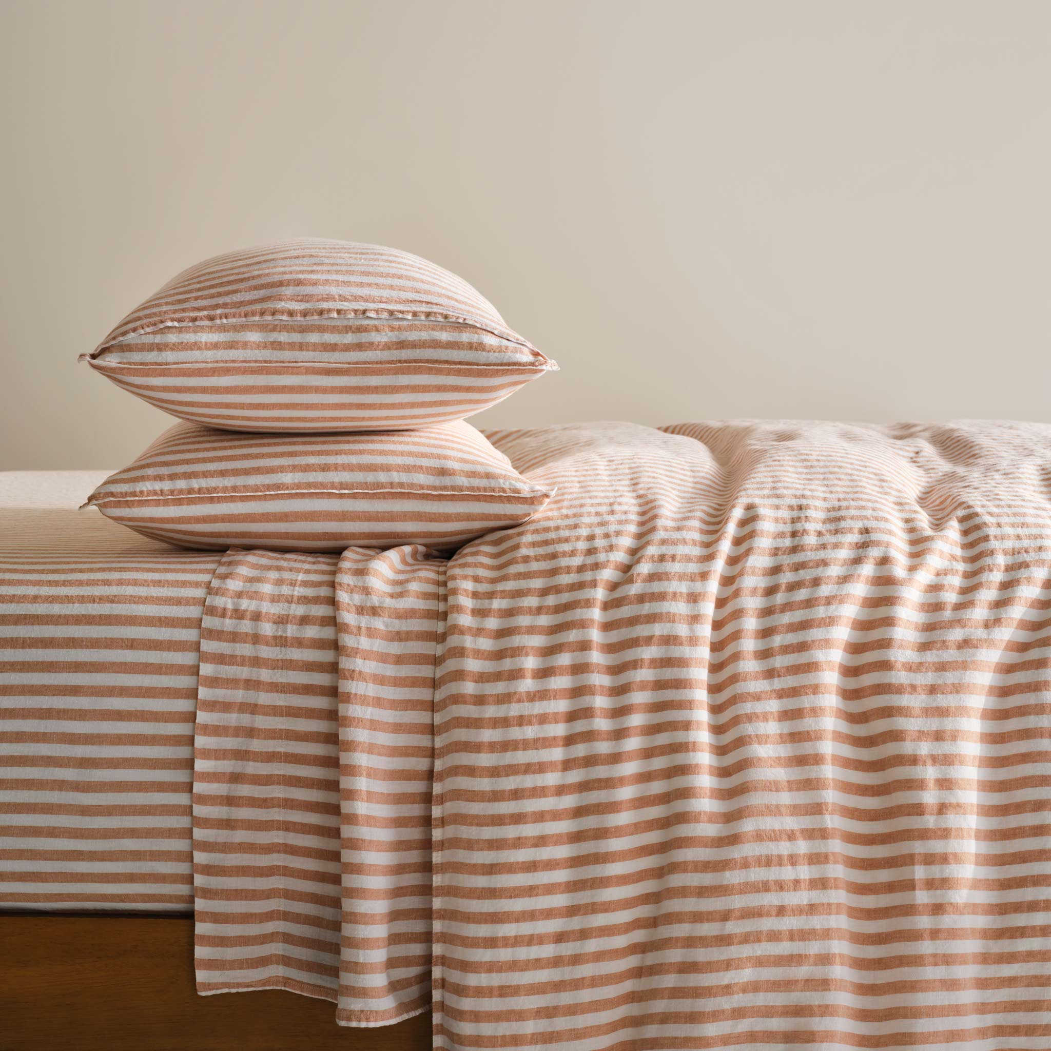 Washed European Linen Duvet Set Q0