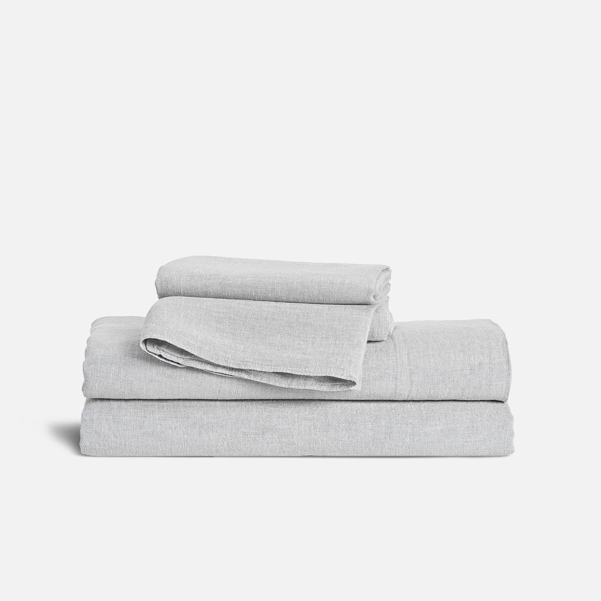 Washed European Linen Core Sheet Set P4