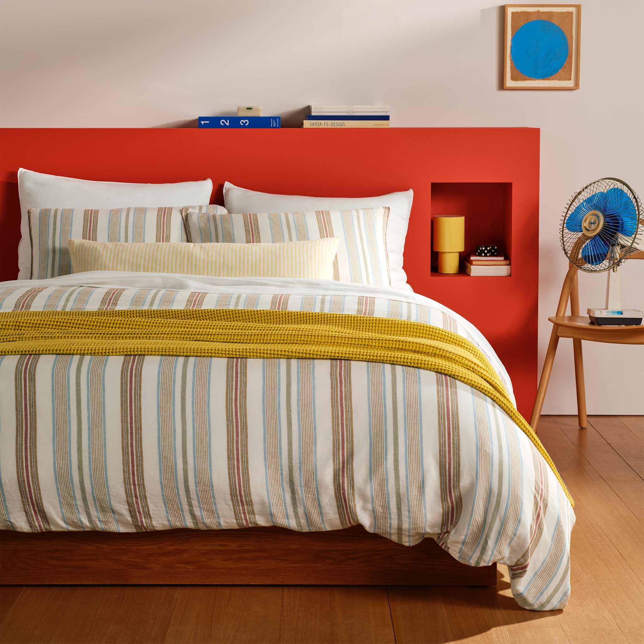 Washed European Linen Duvet Set Q0