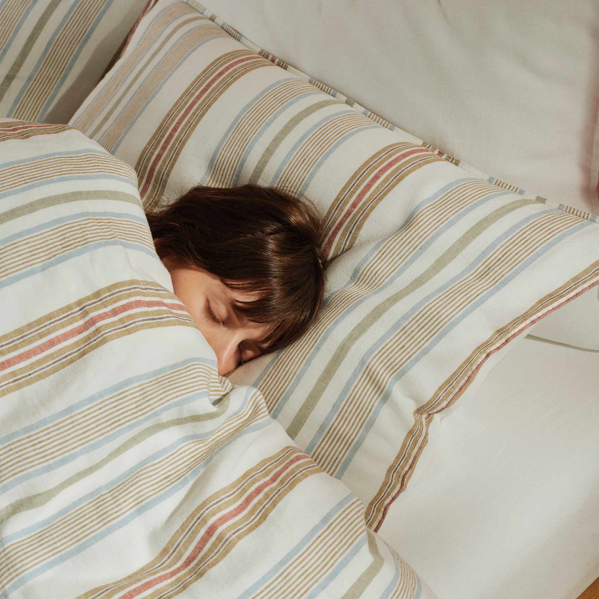 Washed European Linen Duvet Set Q0