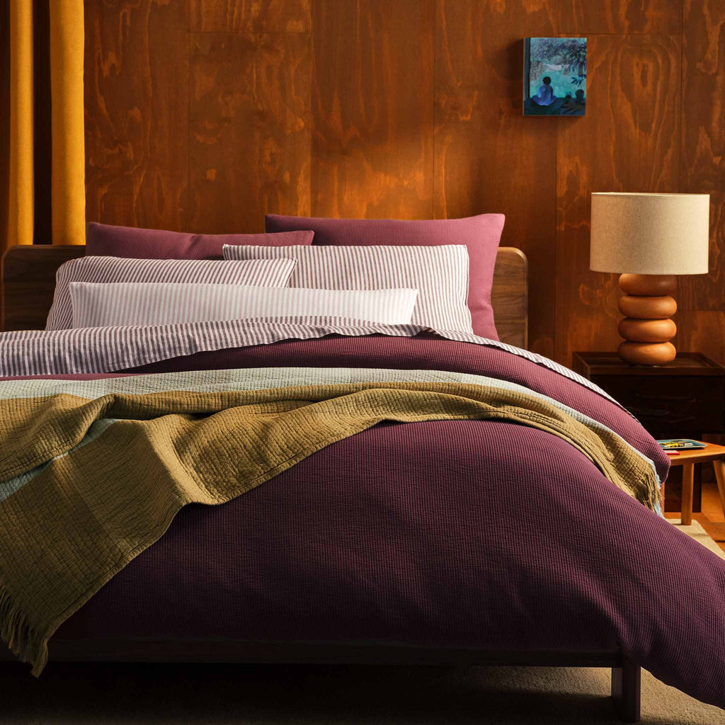 Washed European Linen Core Sheet Set P4