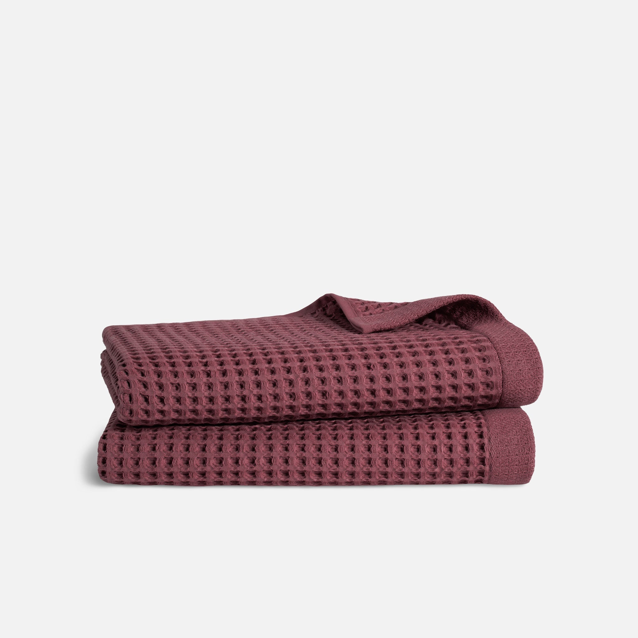 Dreamweave Waffle Bath Towels Set of 2 V4