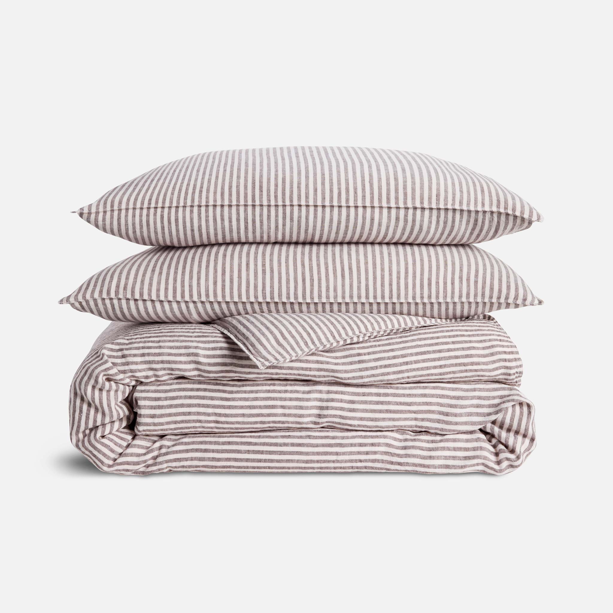 Washed European Linen Duvet Set Q0