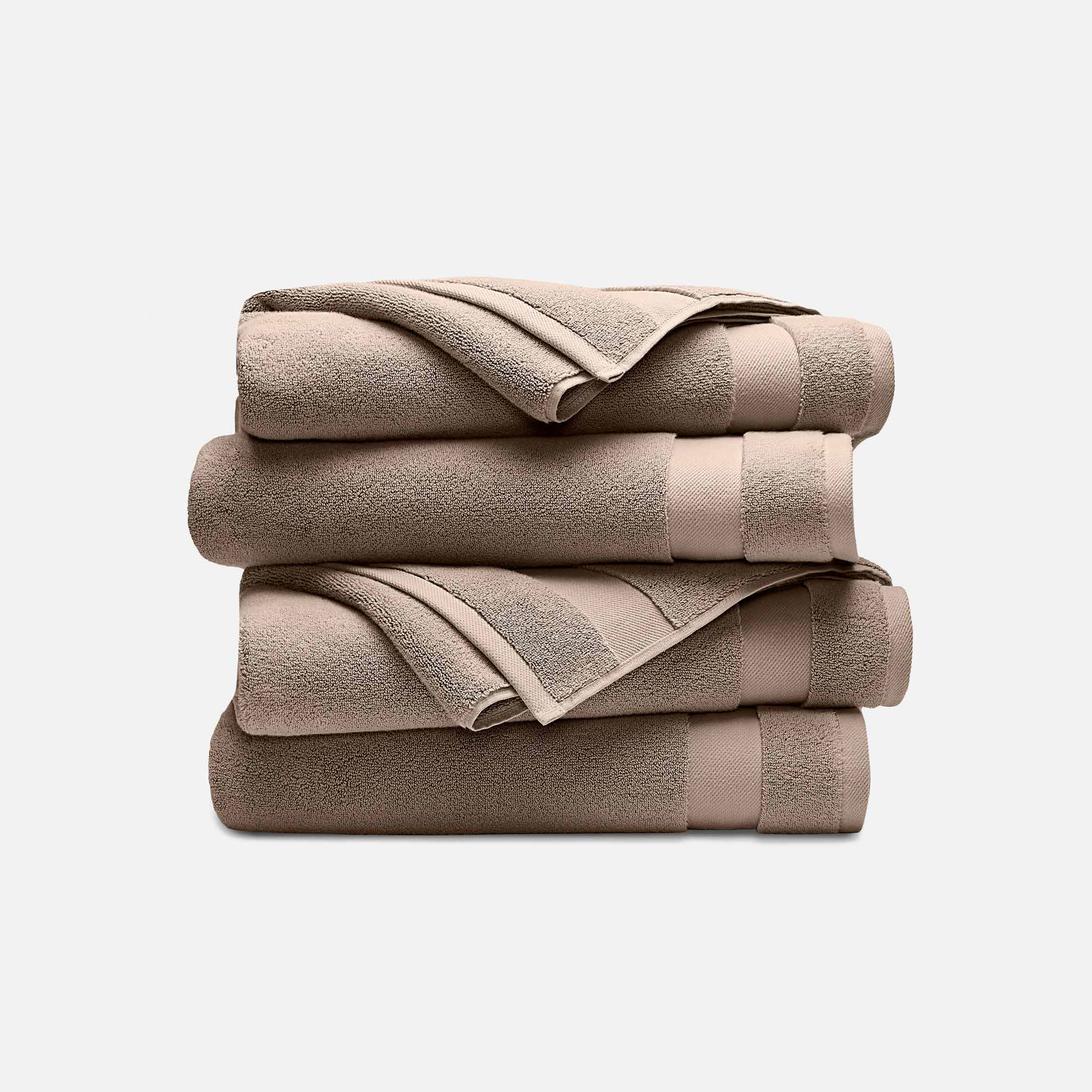 Super-Plush Set of 4 Bath Towel Bundle I0