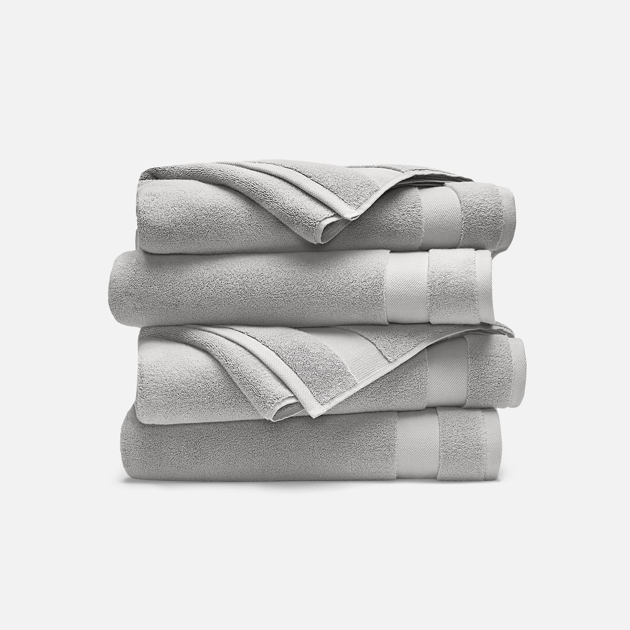 Super-Plush Set of 4 Bath Towel Bundle L9