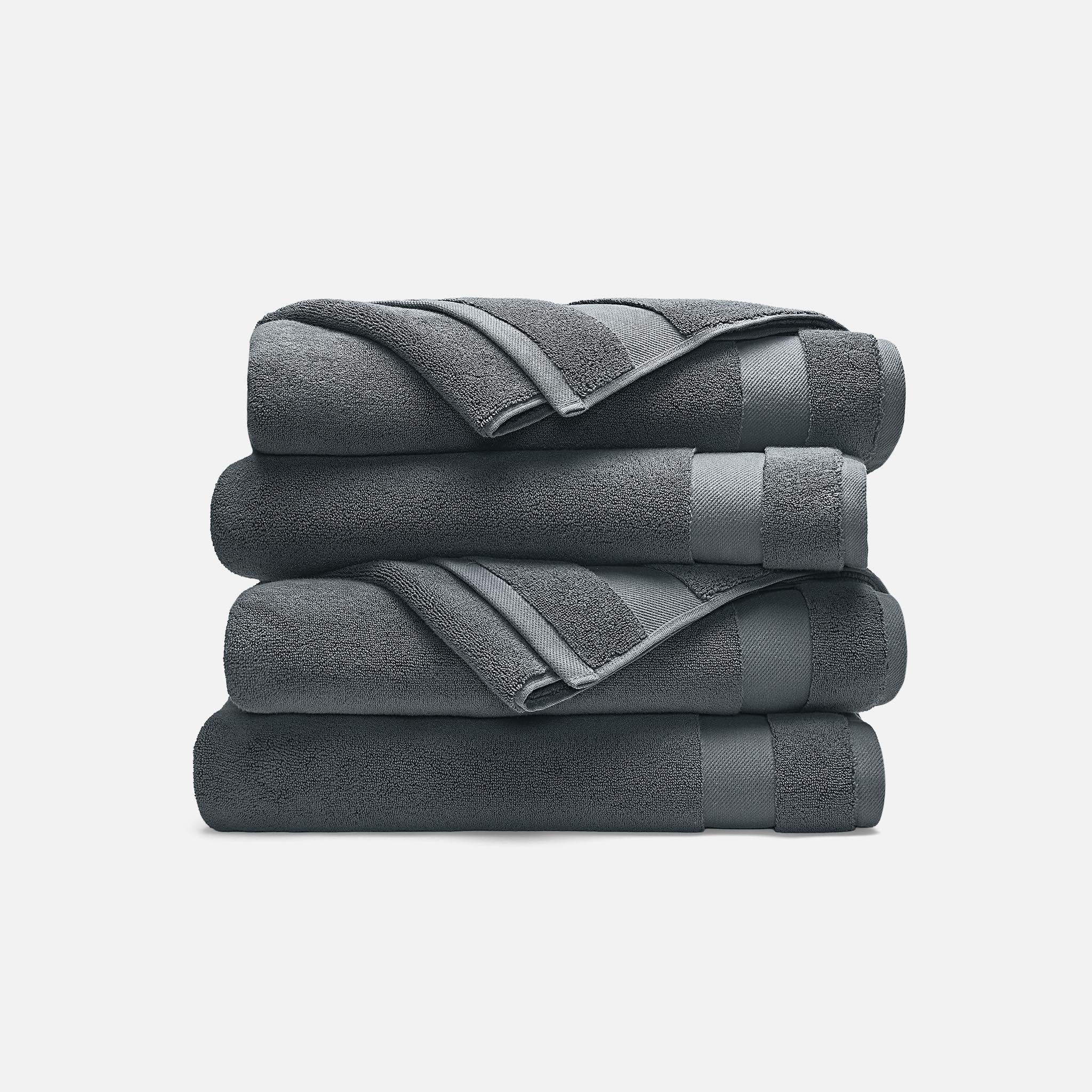 Super-Plush Set of 4 Bath Towel Bundle I0