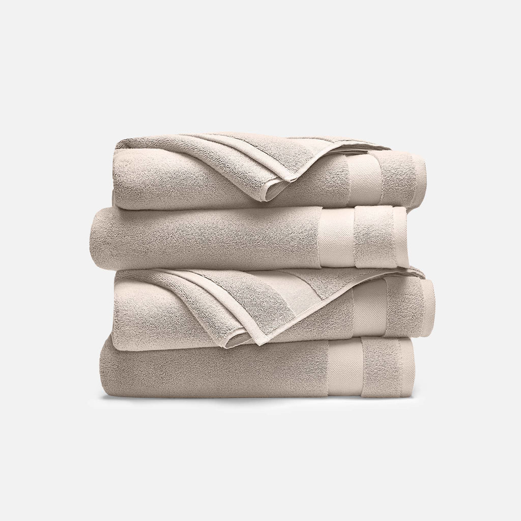 Super-Plush Set of 4 Bath Towel Bundle L9