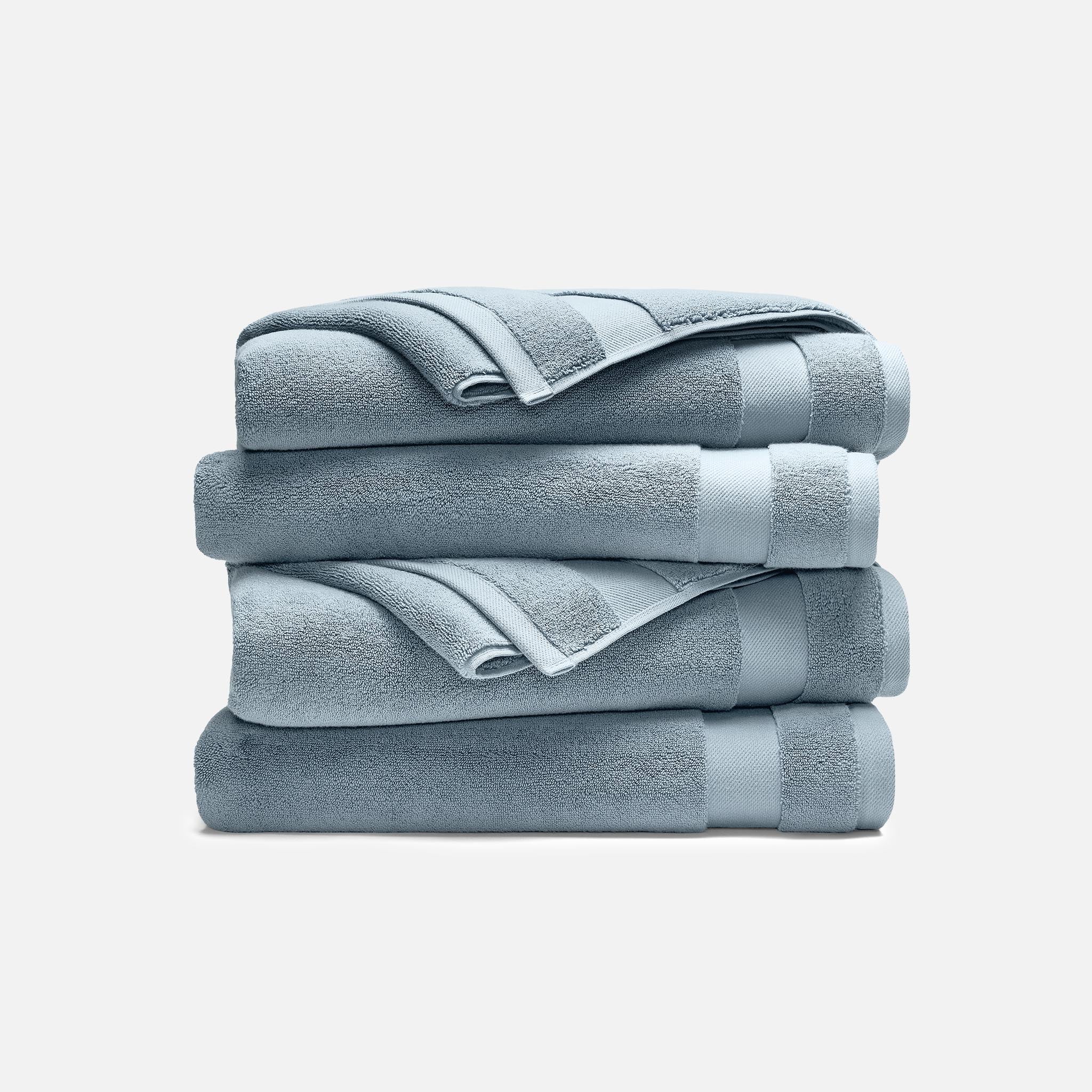 Super-Plush Set of 4 Bath Towel Bundle I0
