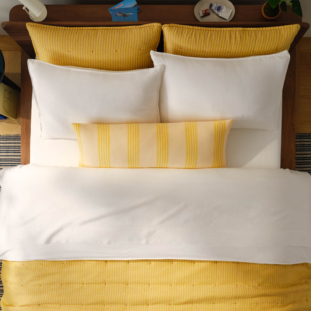 Washed European Linen Core Sheet Set P4
