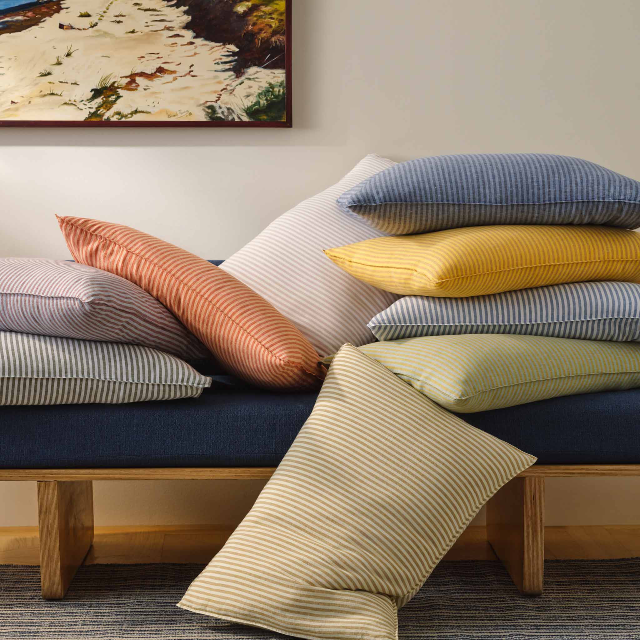 Washed European Linen Core Sheet Set P4