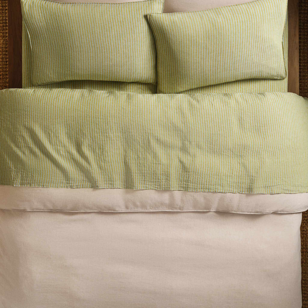 Washed European Linen Core Sheet Set P4