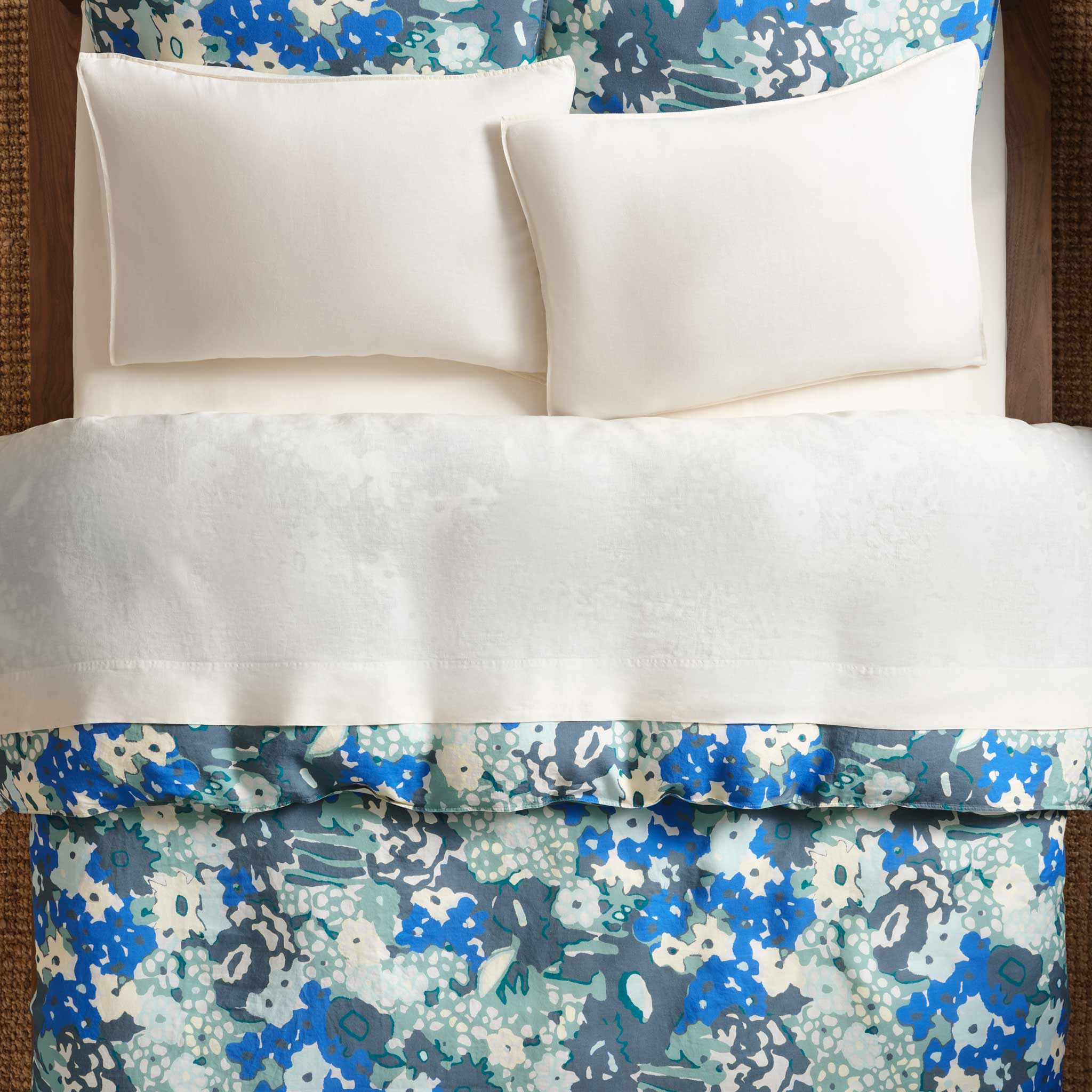 Washed European Linen Duvet Set Q0